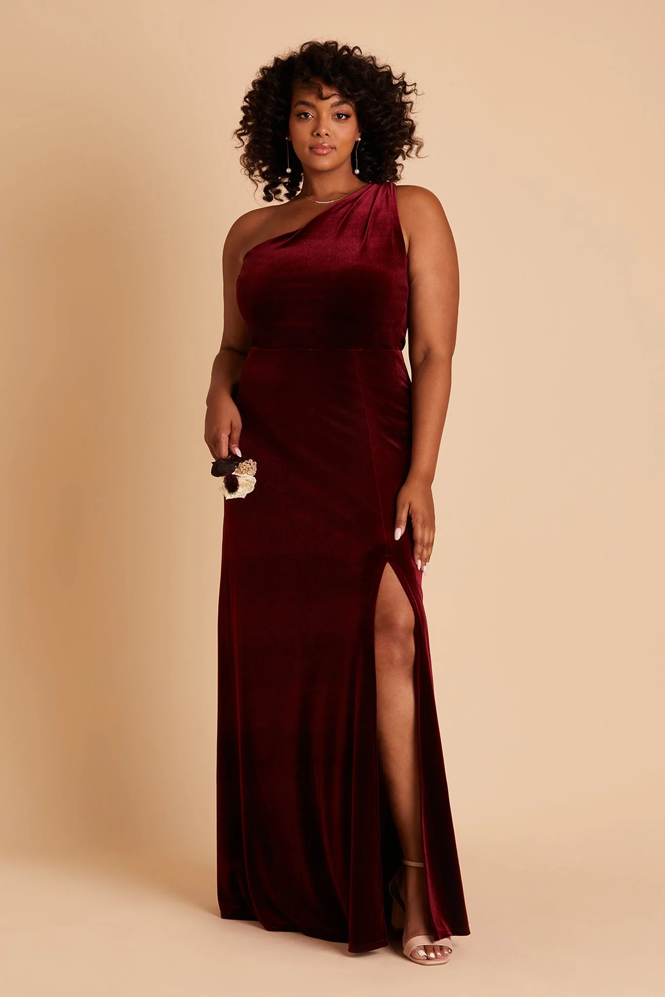 Velvet Cabernet Dress - XNAUWBI