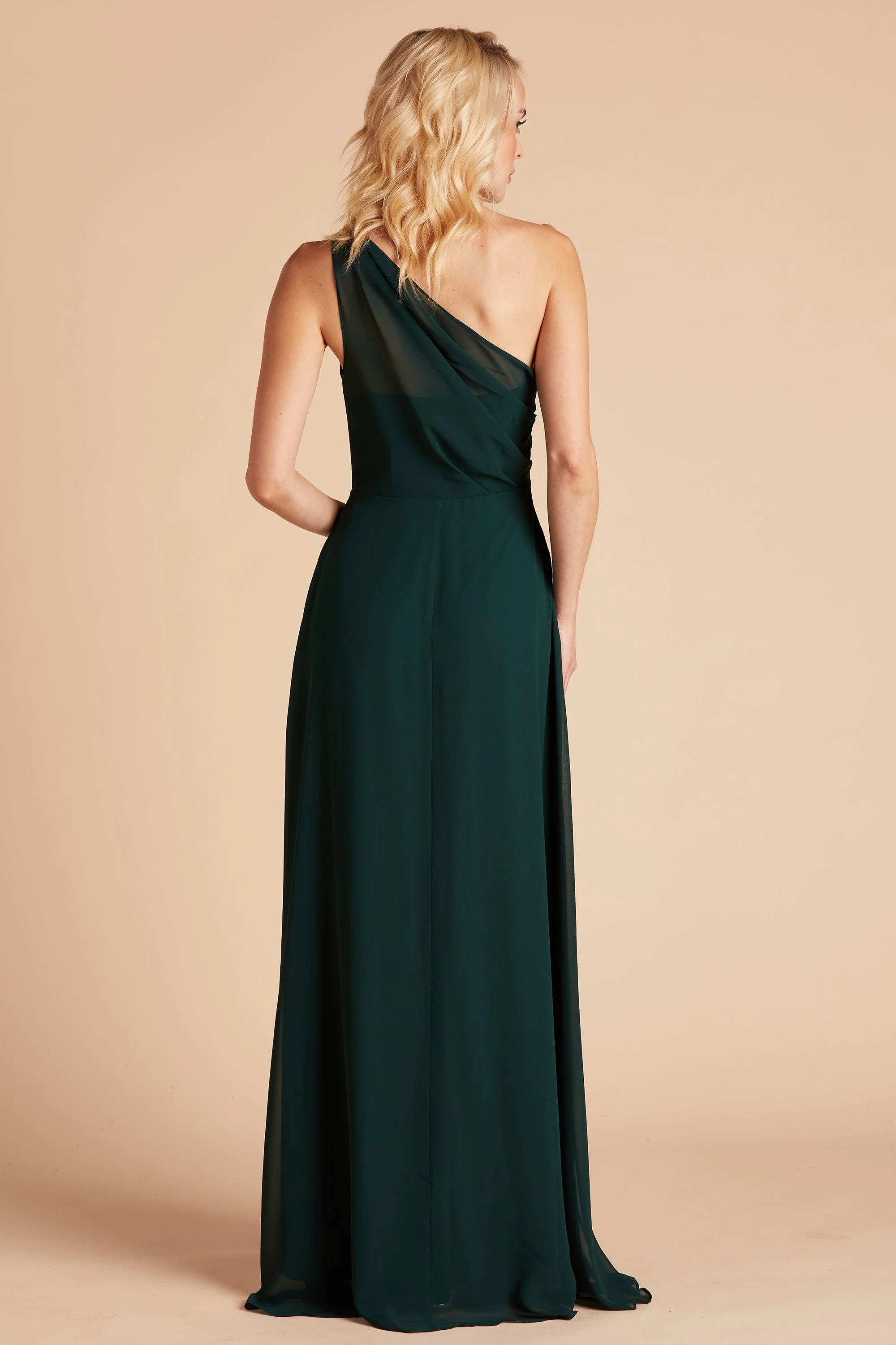 Chiffon Emerald Dress - XNAUWBI