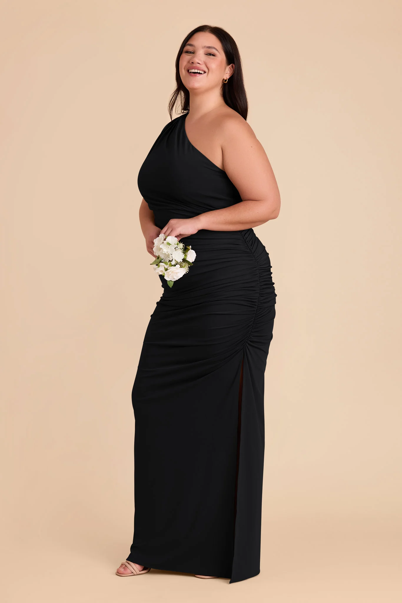 Luxe Knit Black Dress - XNAUWBI