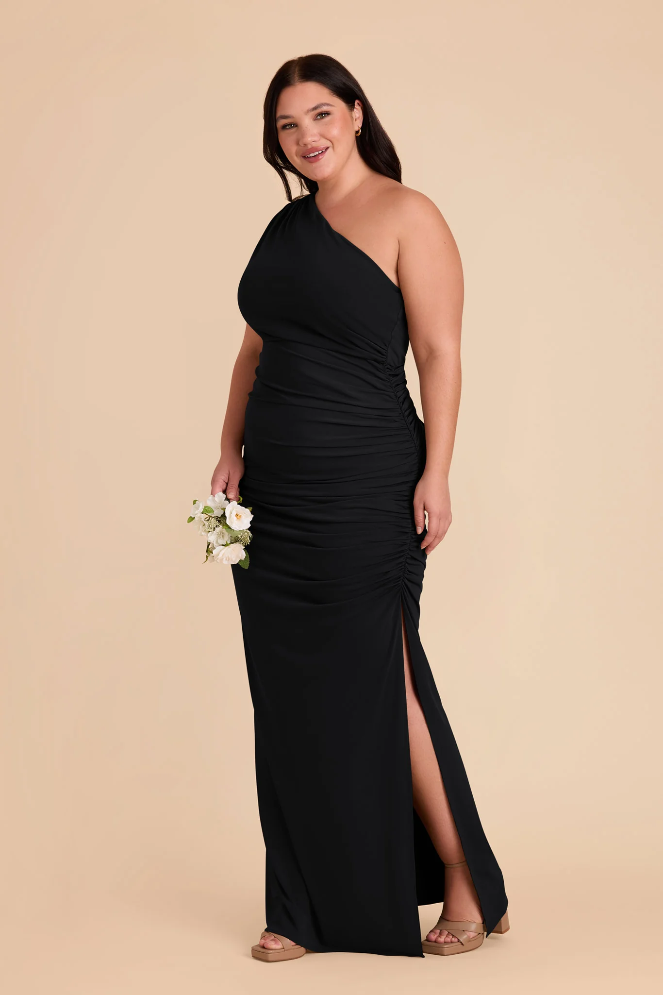 Luxe Knit Black Dress - XNAUWBI