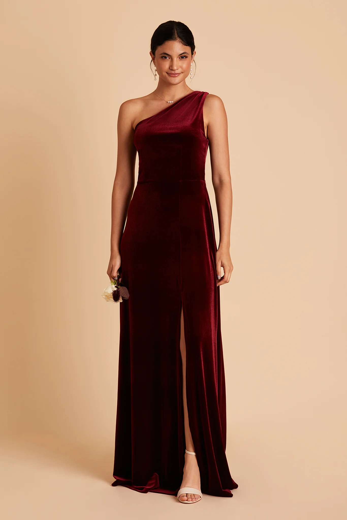 Velvet Cabernet Dress - XNAUWBI