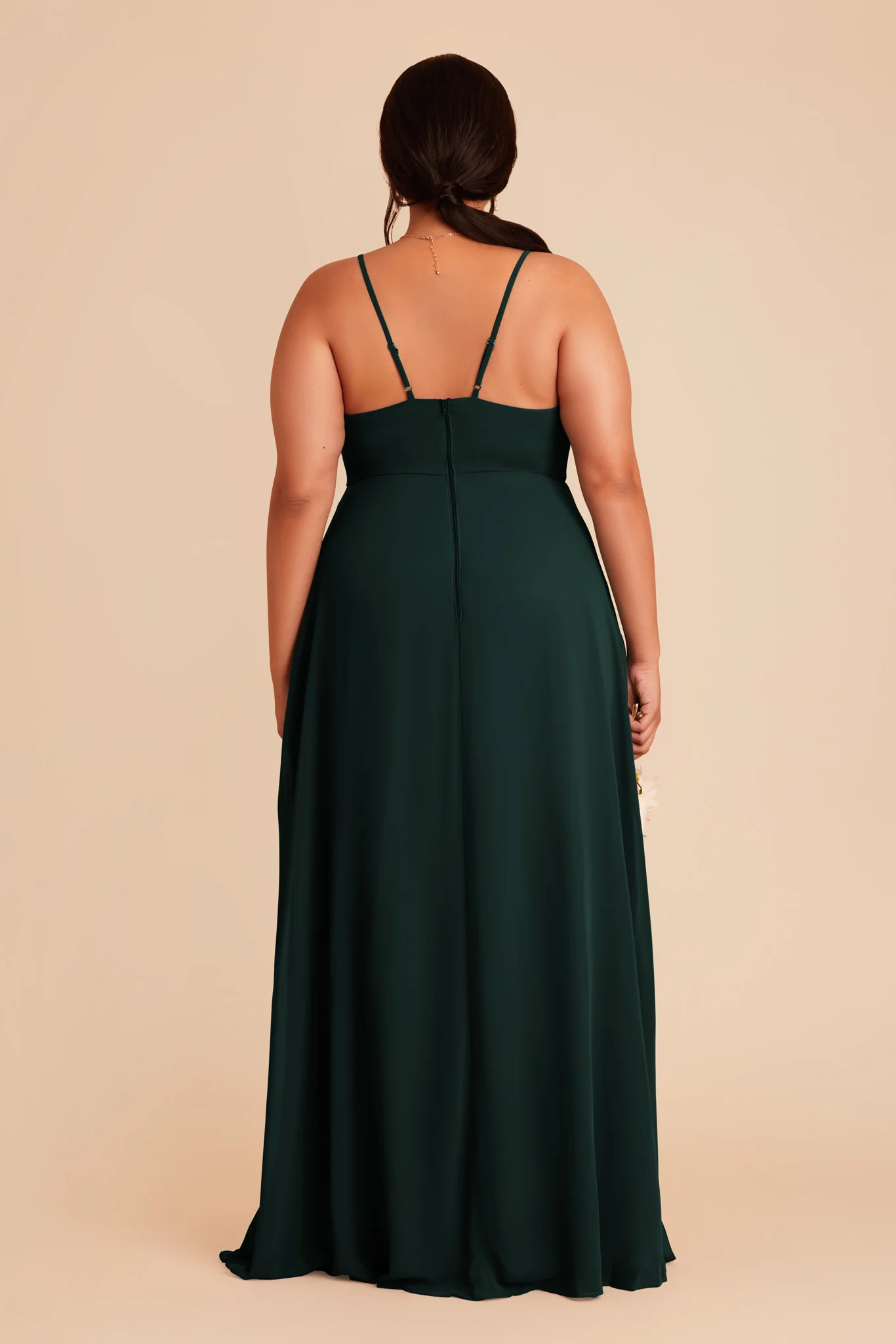 Chiffon Emerald Dress - XNAUWBI