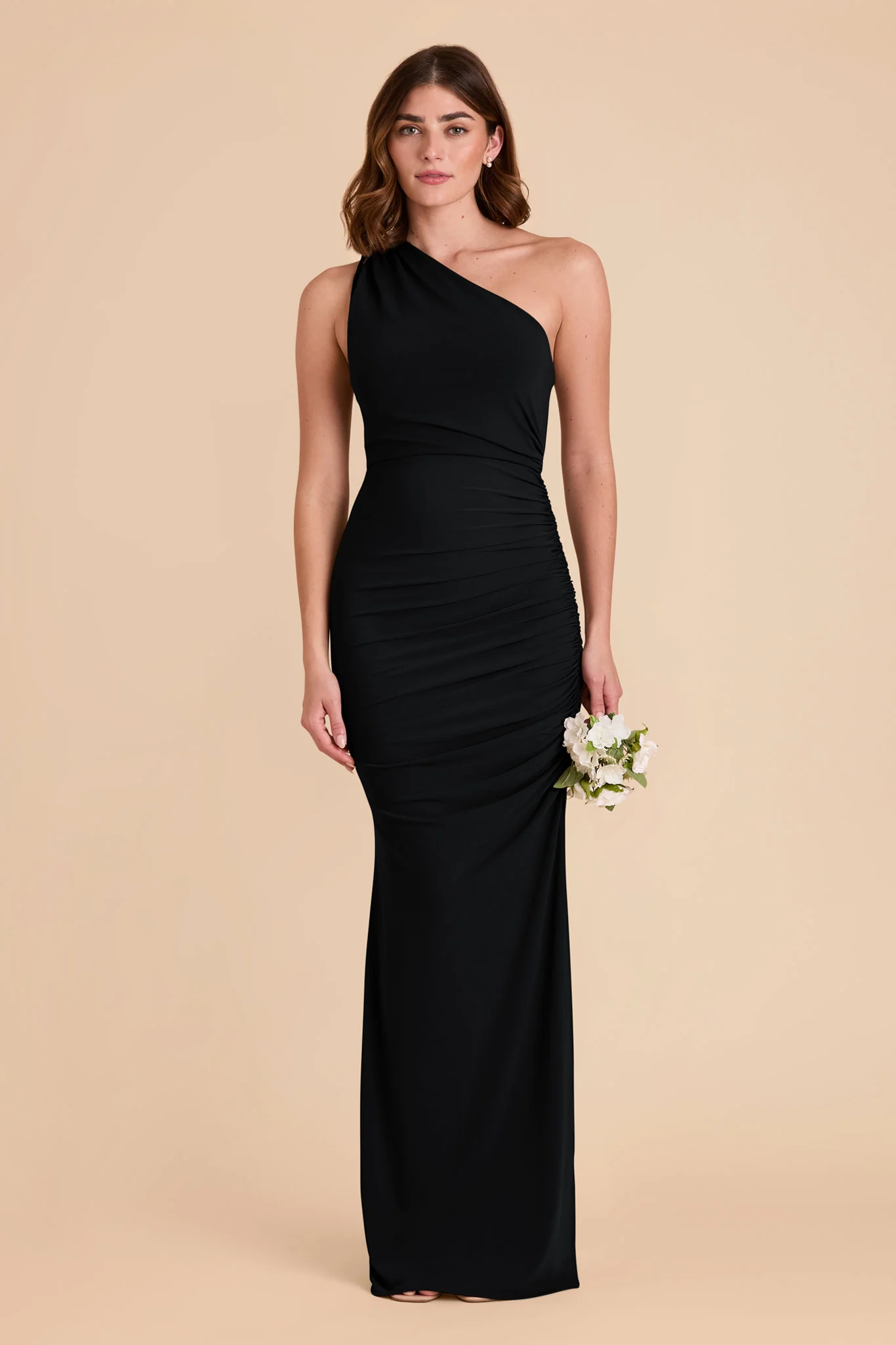 Luxe Knit Black Dress - XNAUWBI