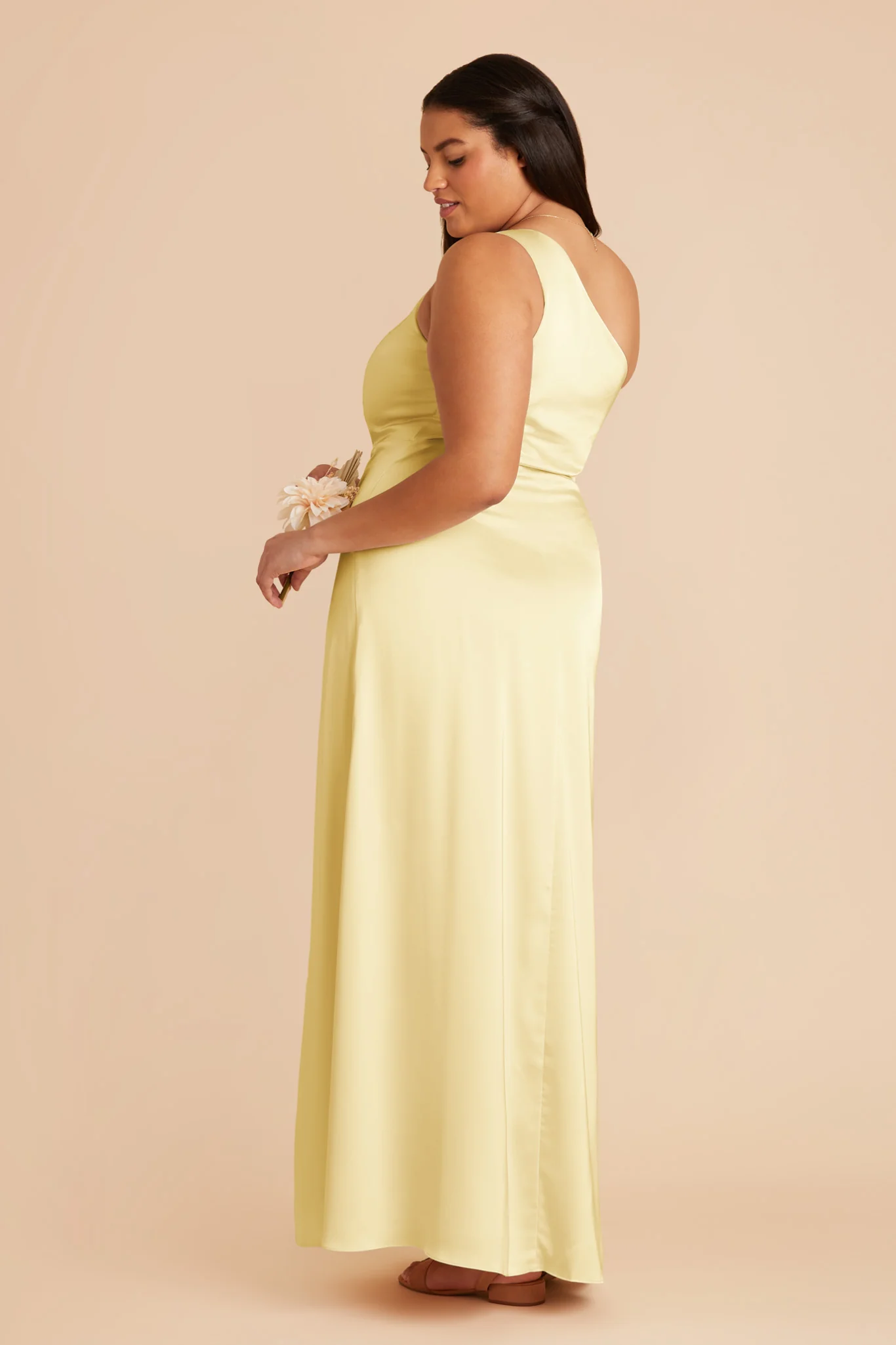 Matte Satin Lemon Sorbet Dress - XNAUWBI