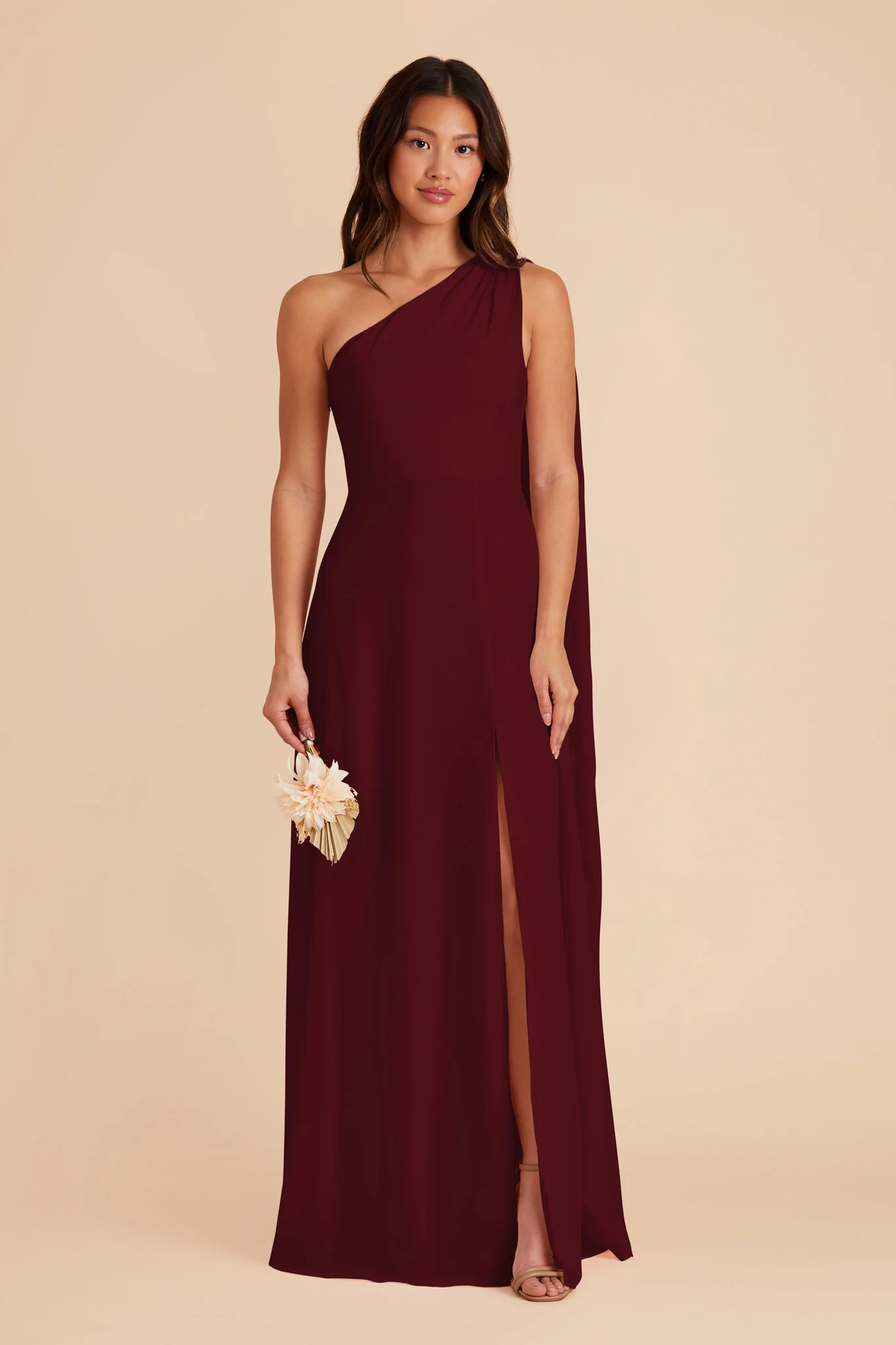 Chiffon Cabernet Dress - XNAUWBI