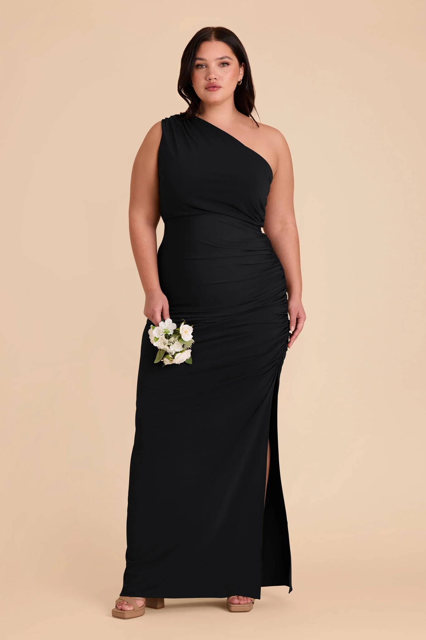 Luxe Knit Black Dress - XNAUWBI