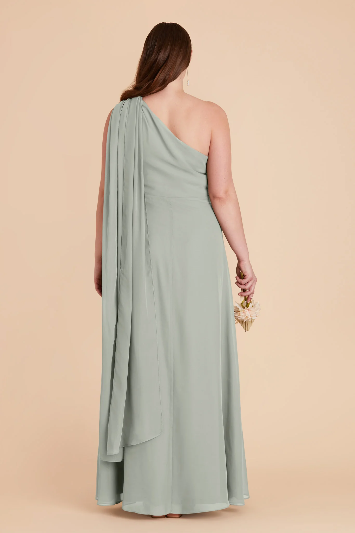 Chiffon Sage Dress - XNAUWBI