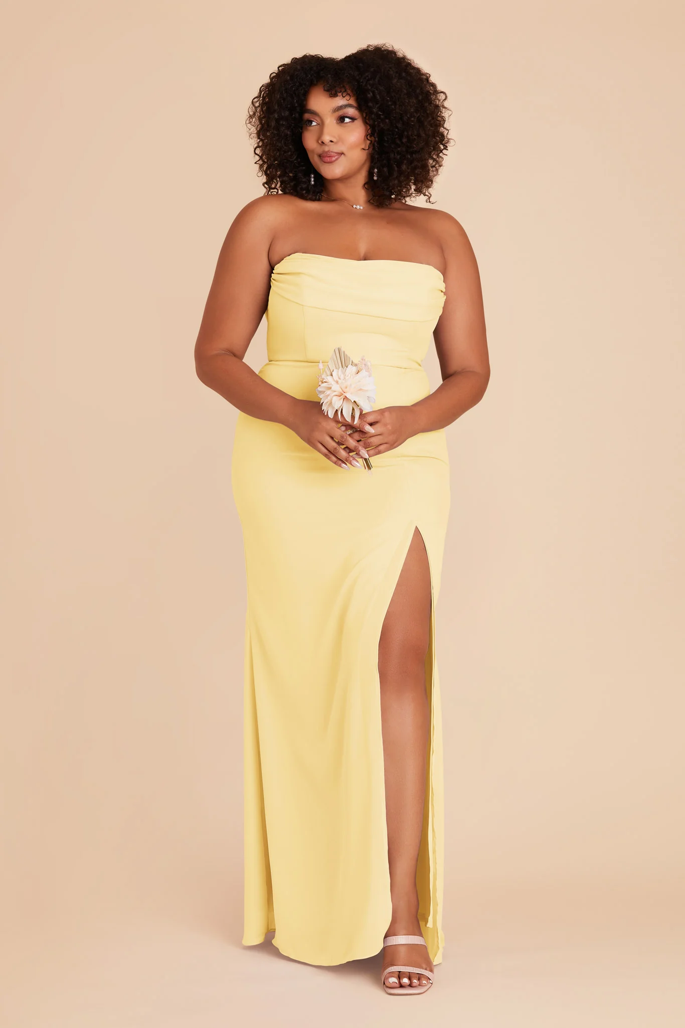 Chiffon Lemon Sorbet Dress - XNAUWBI