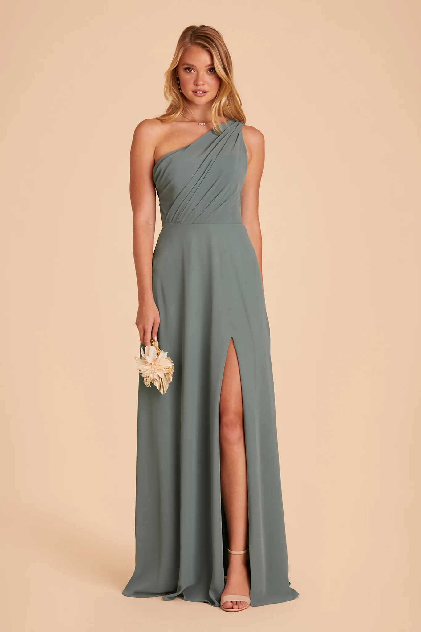 Chiffon Sea Glass Dress - XNAUWBI