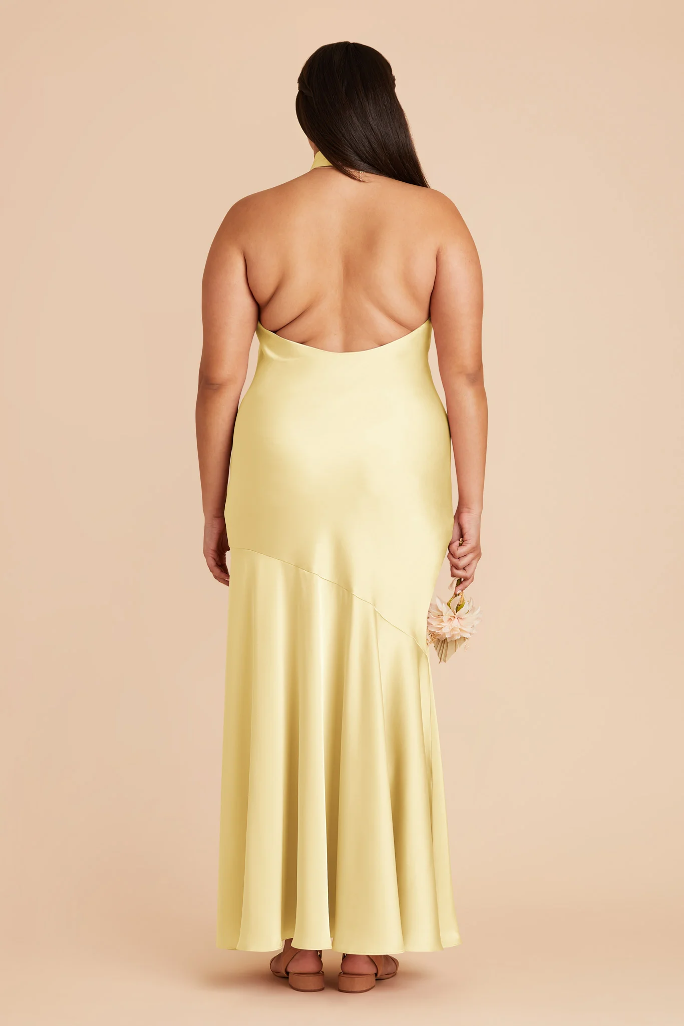 Matte Satin Lemon Sorbet Dress - XNAUWBI