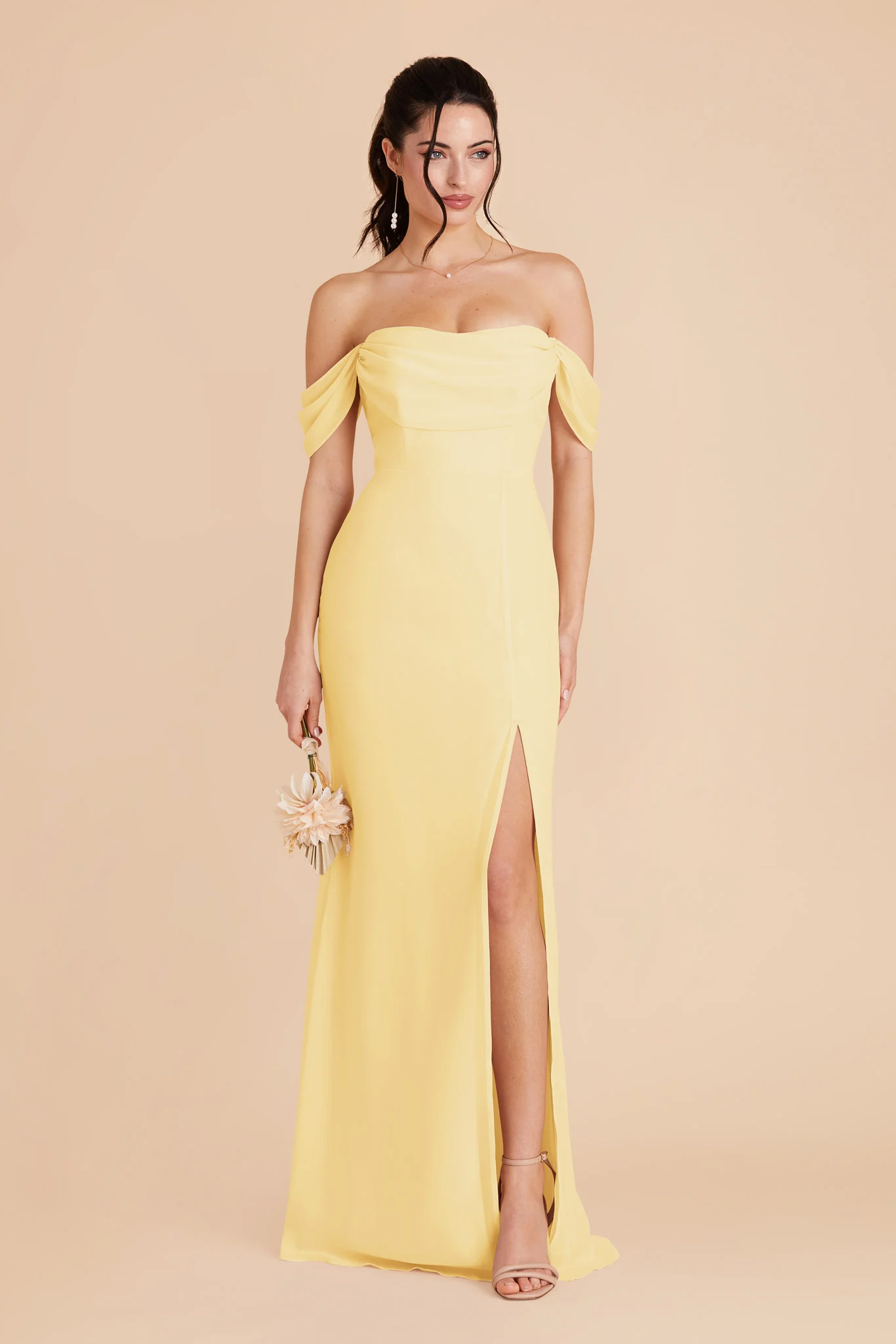 Chiffon Lemon Sorbet Dress - XNAUWBI