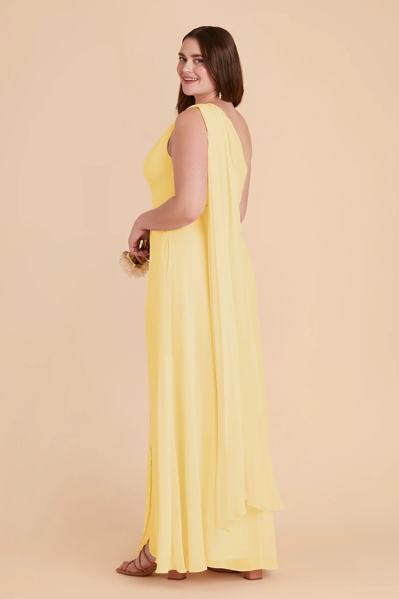 Chiffon Lemon Sorbet Dress - XNAUWBI