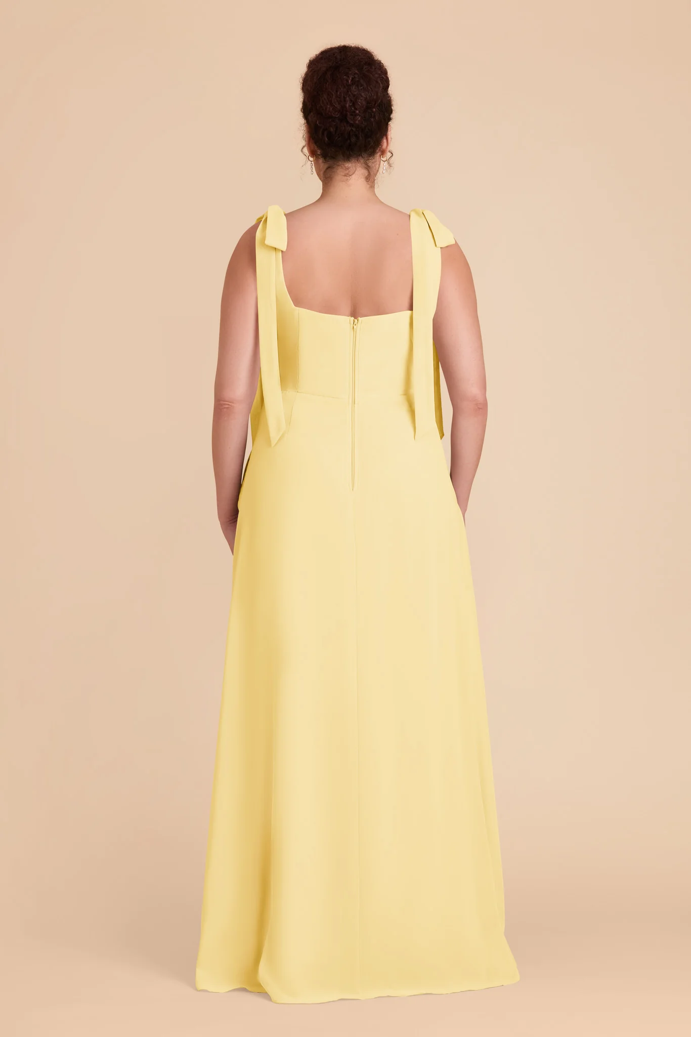 Chiffon Lemon Sorbet Dress - XNAUWBI