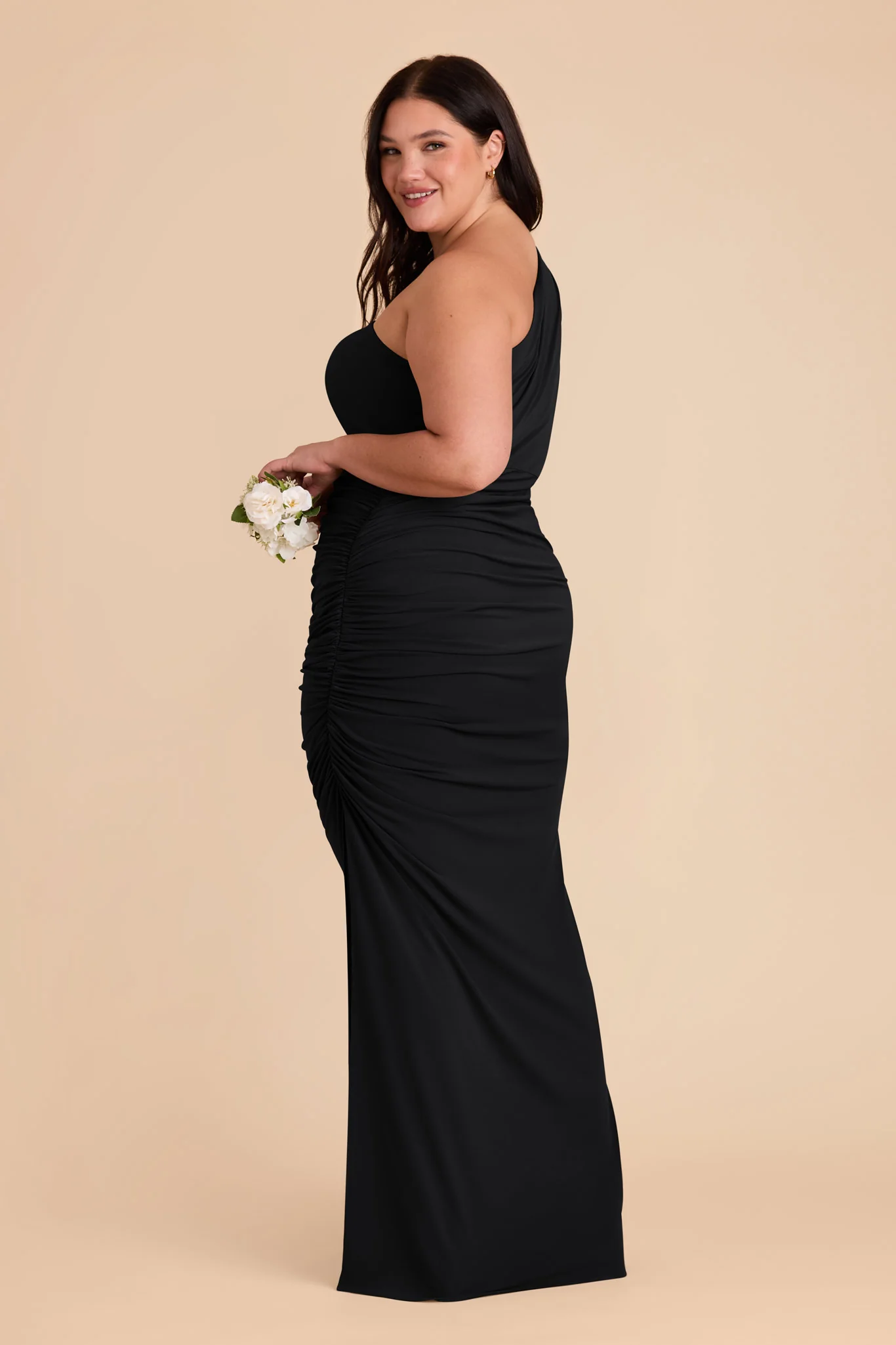 Luxe Knit Black Dress - XNAUWBI