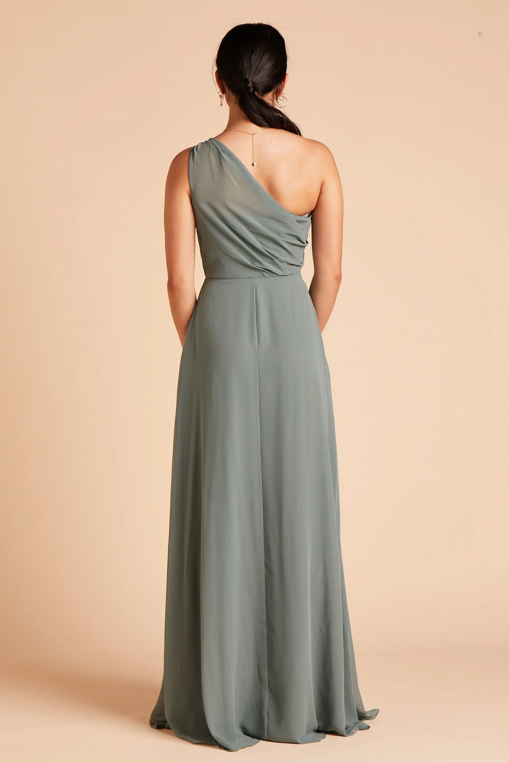 Chiffon Sea Glass Dress - XNAUWBI