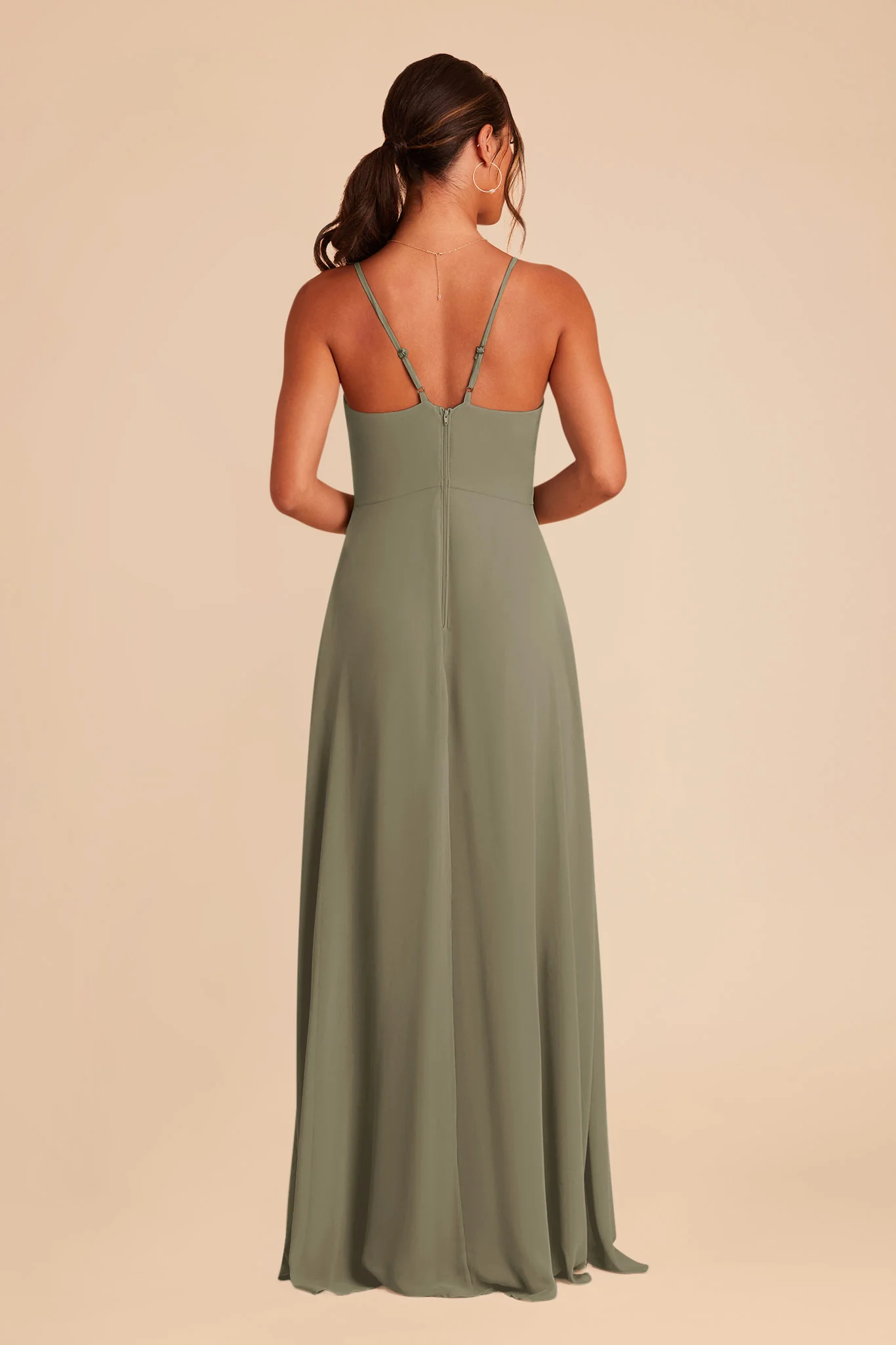 Chiffon Thyme Dress - XNAUWBI