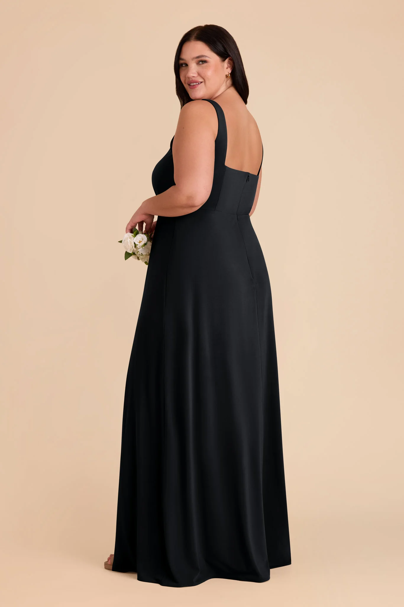 Luxe Knit Black Dress - XNAUWBI