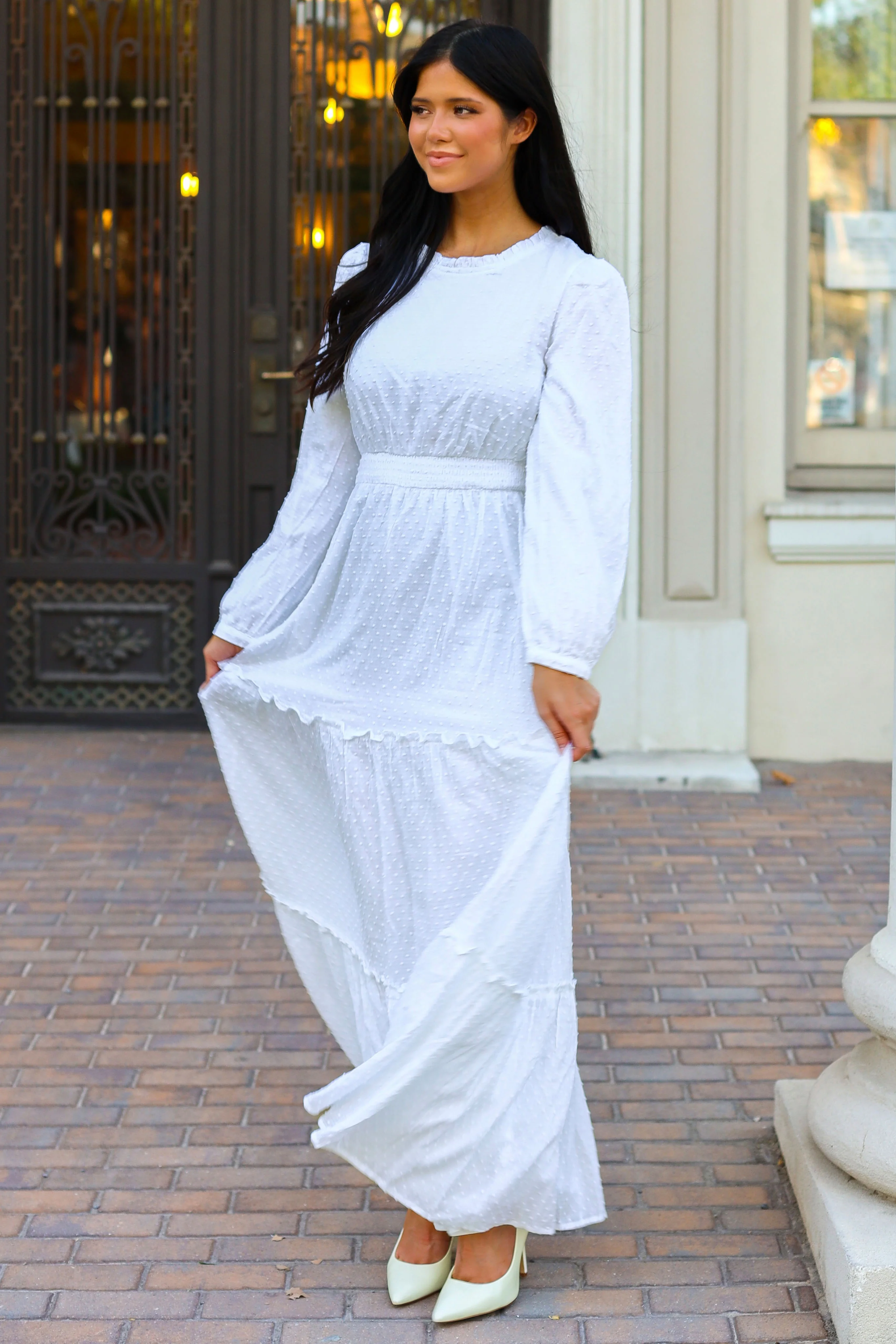 The Chalsey White Dresses - XNAUWBI