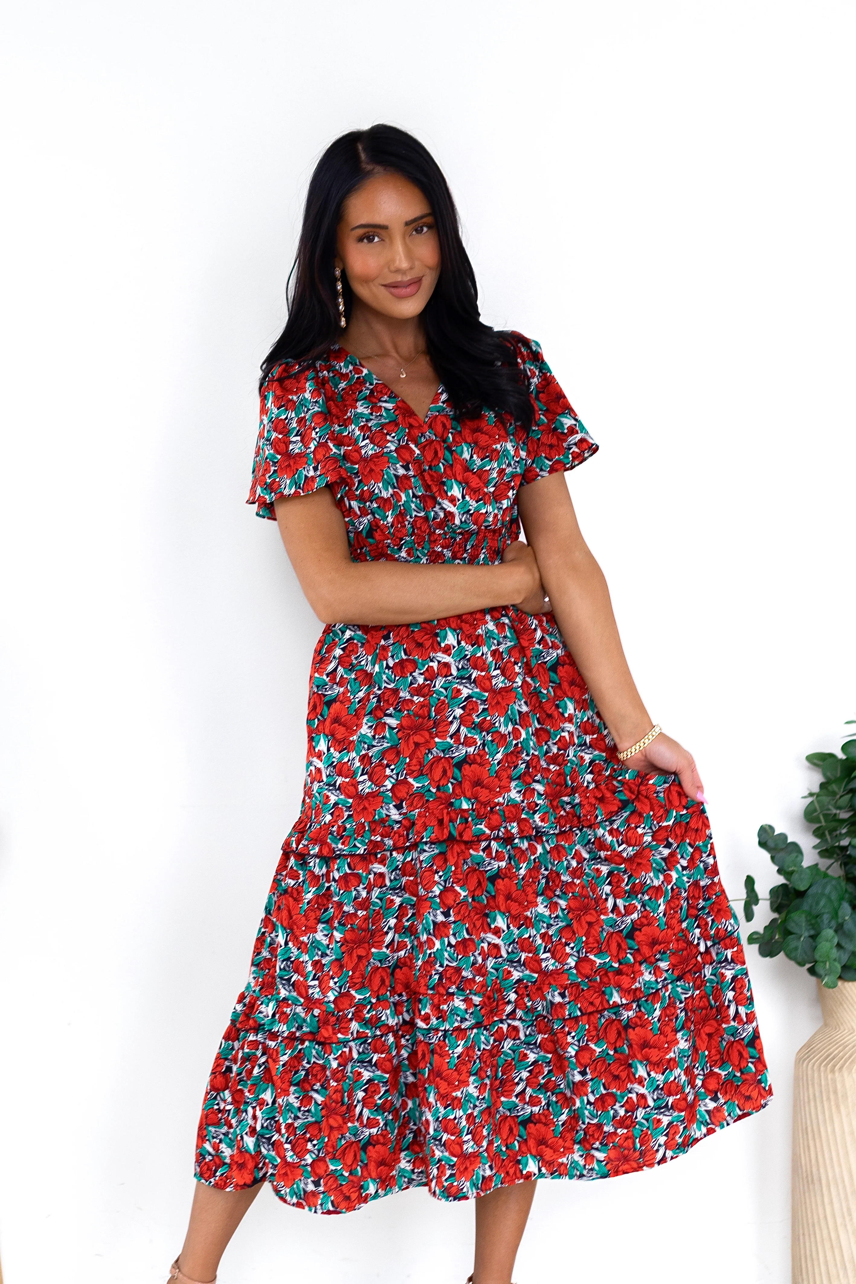 The Jessa Coral Reef Dresses - XNAUWBI