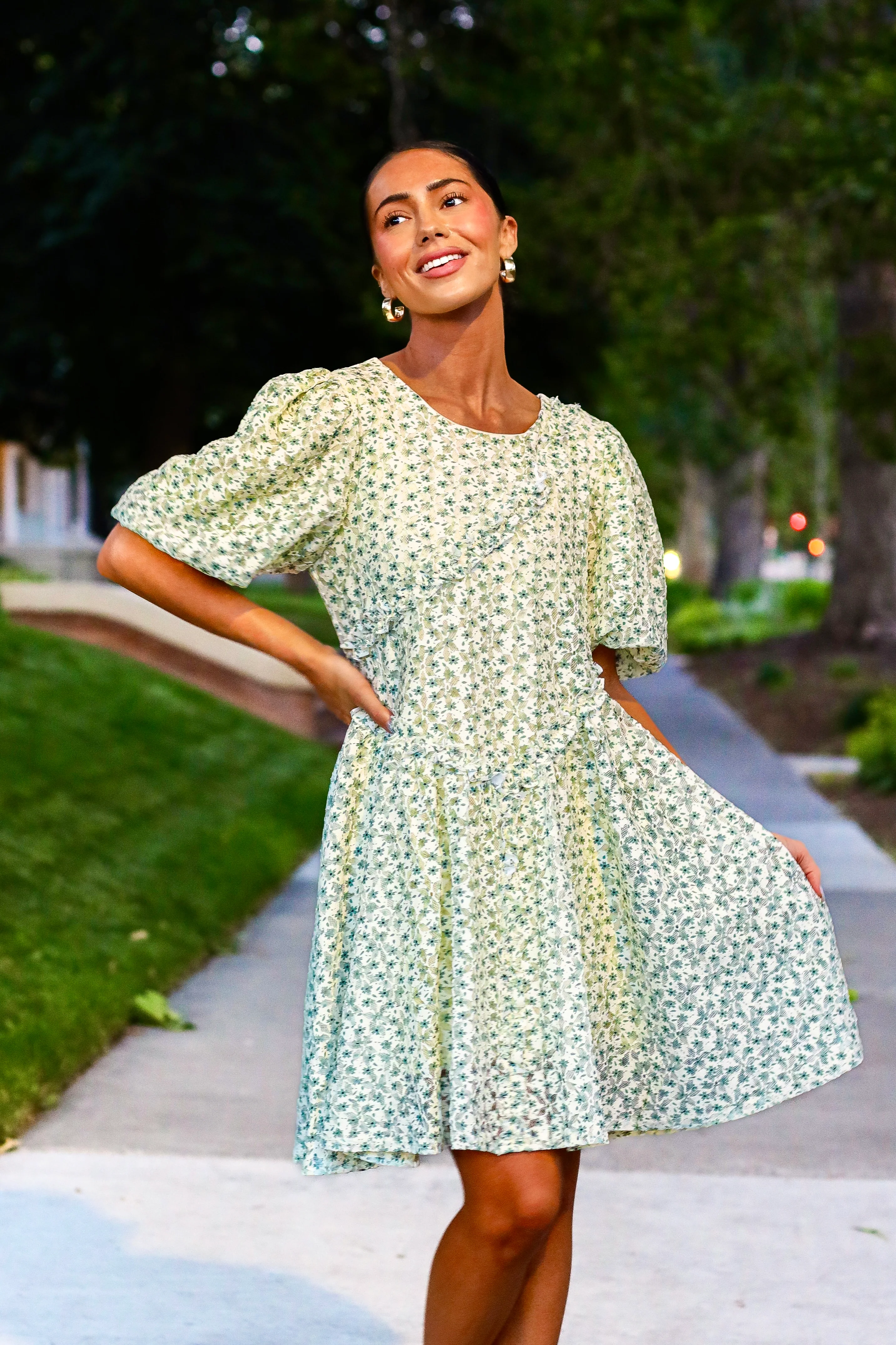The Venice Botanical Oasis Dresses - XNAUWBI