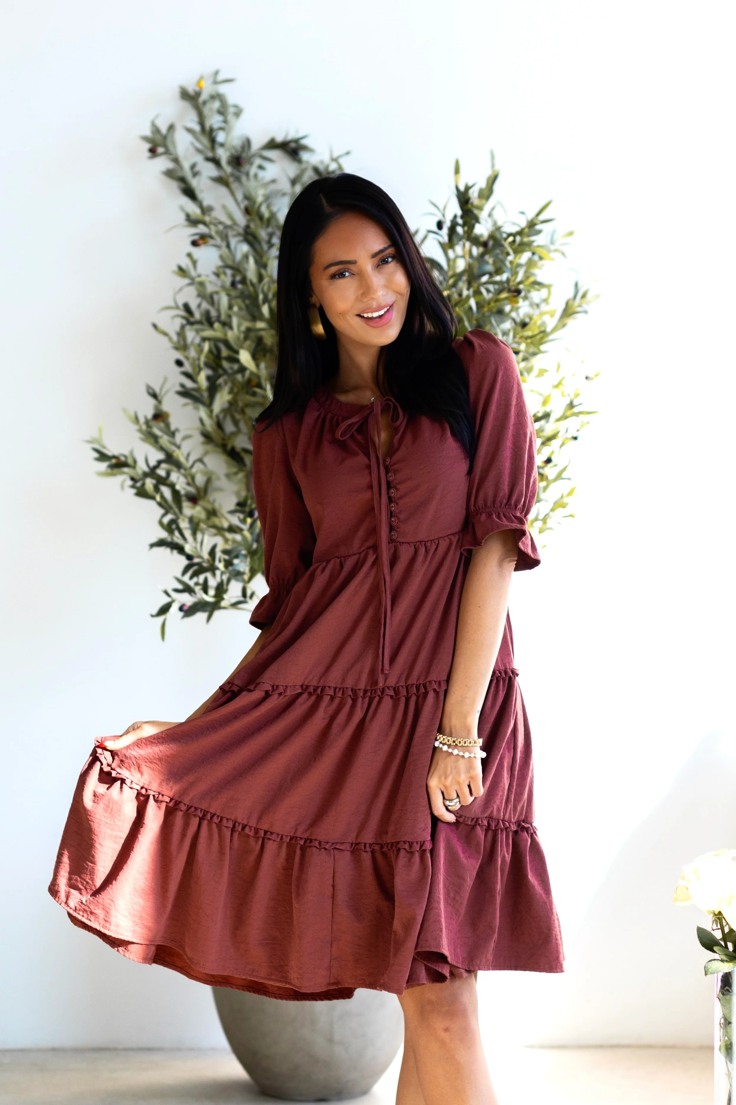 The Dove Apple Butter Dresses - XNAUWBI