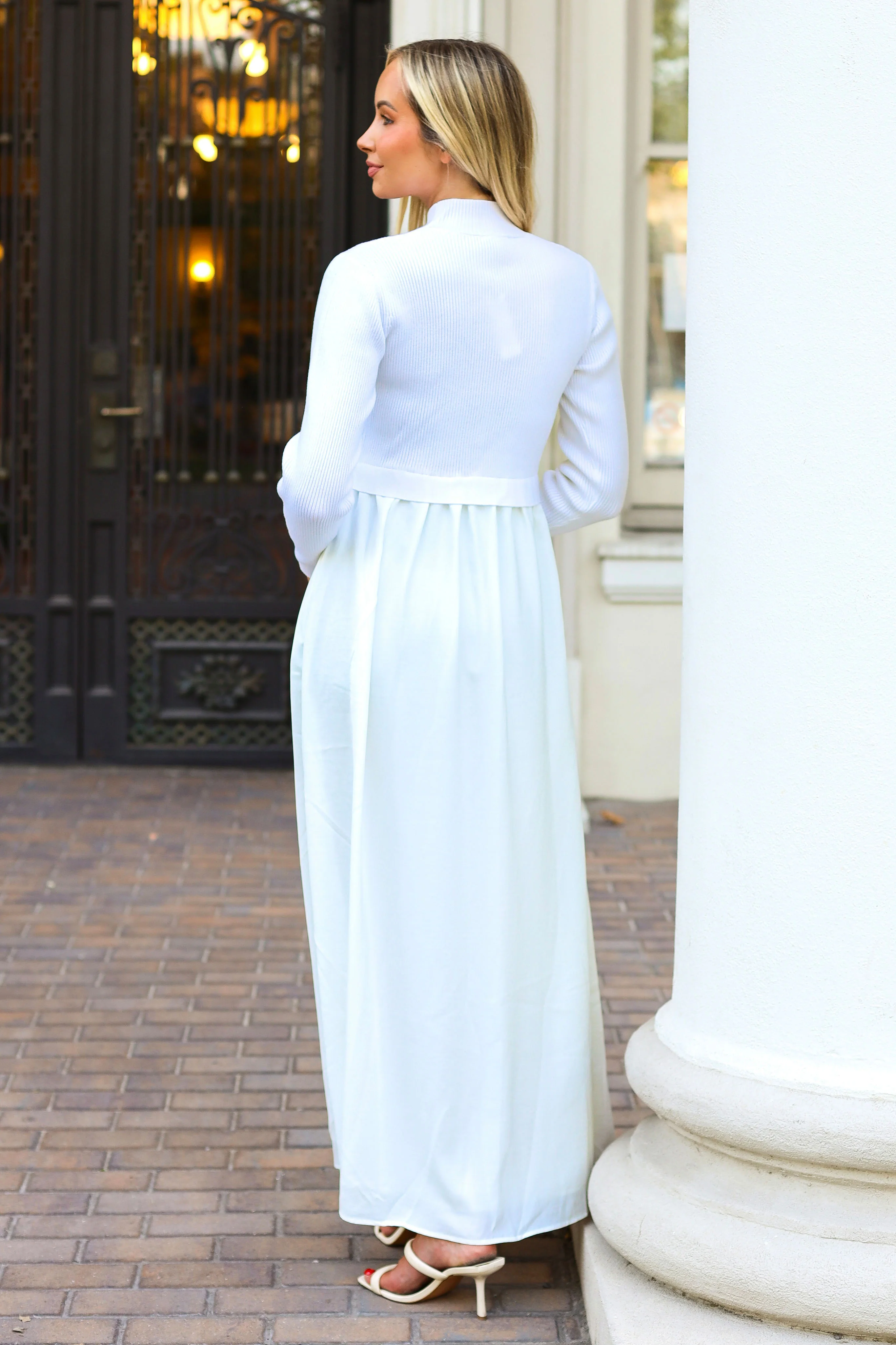 The Laleh Pure White Dresses Pure White Dresses - XNAUWBI