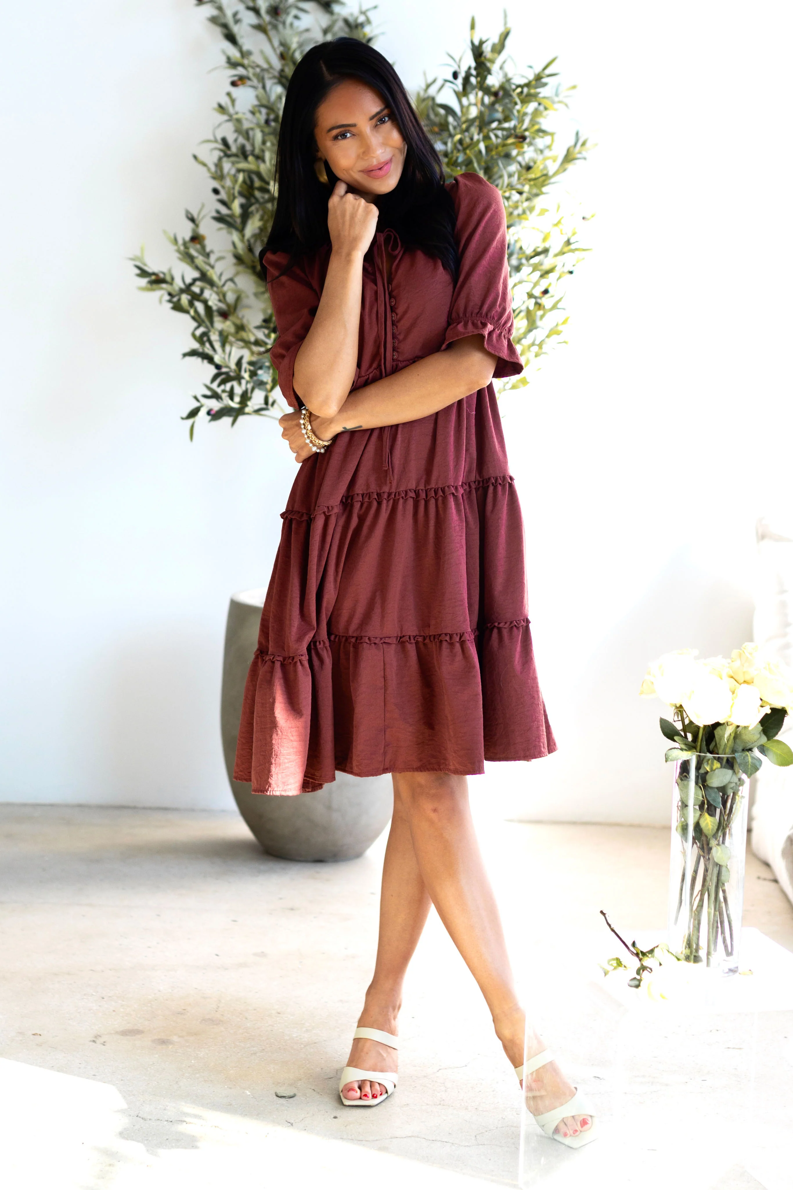 The Dove Apple Butter Dresses - XNAUWBI