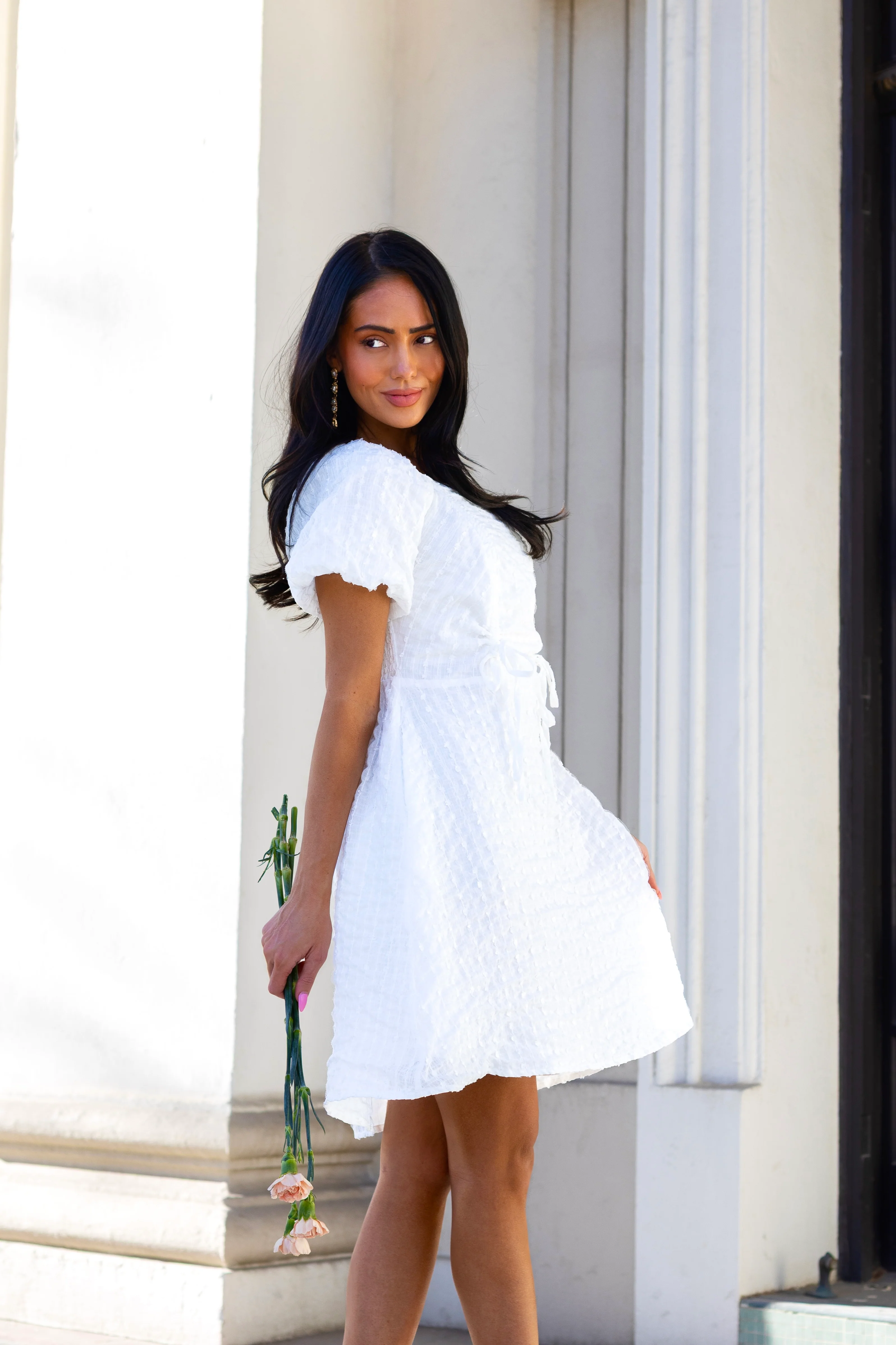 The Saylor White Dresses - XNAUWBI