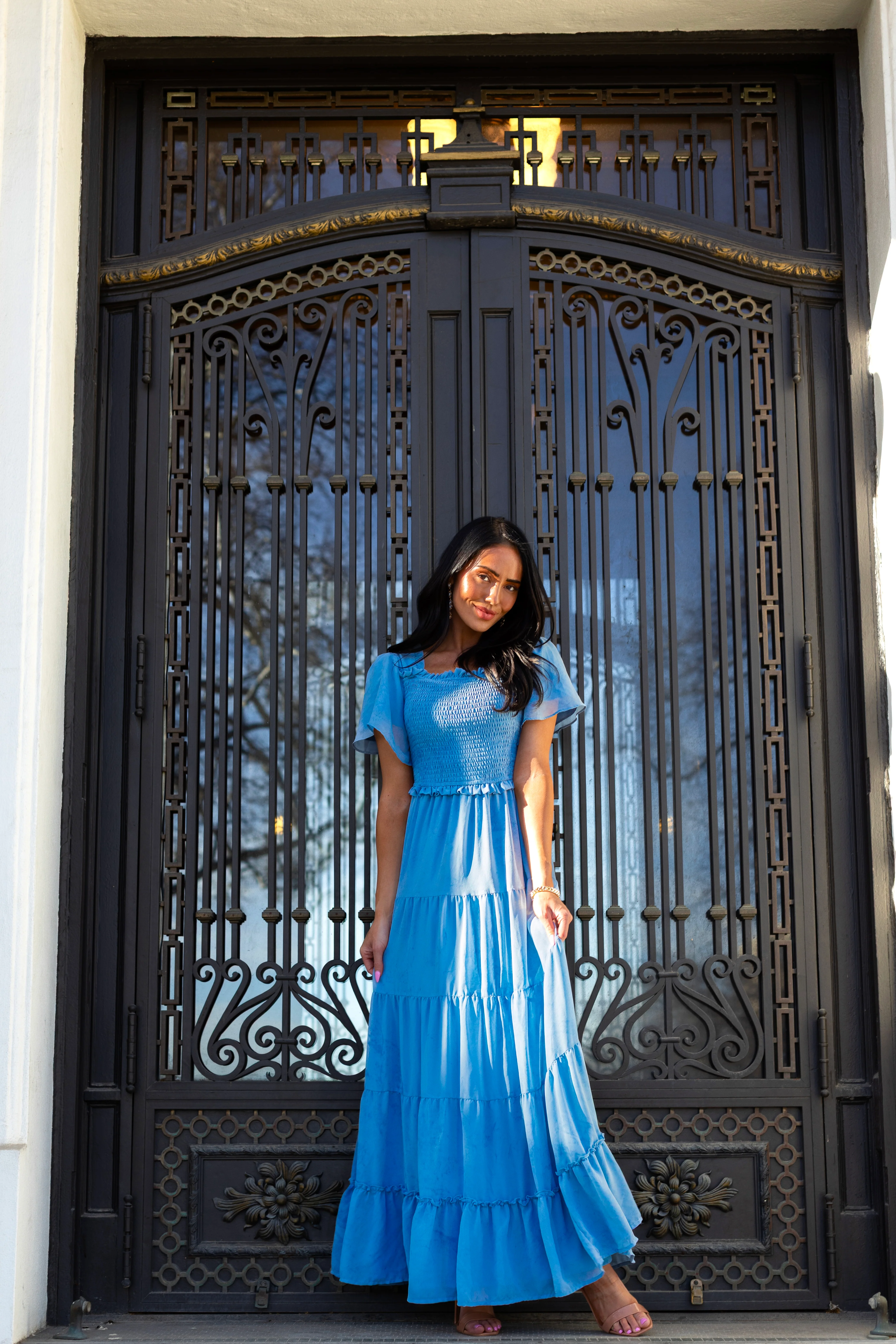 The Leigh Robin Blue Dresses - XNAUWBI