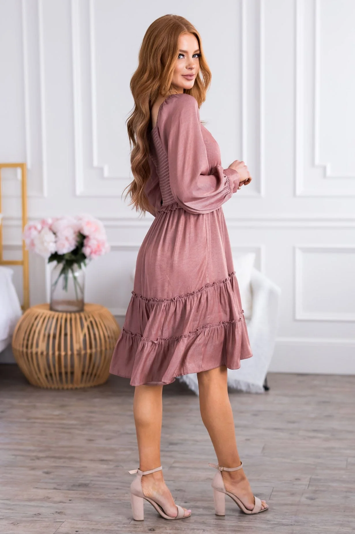 The Rhea Ginger Dresses - XNAUWBI