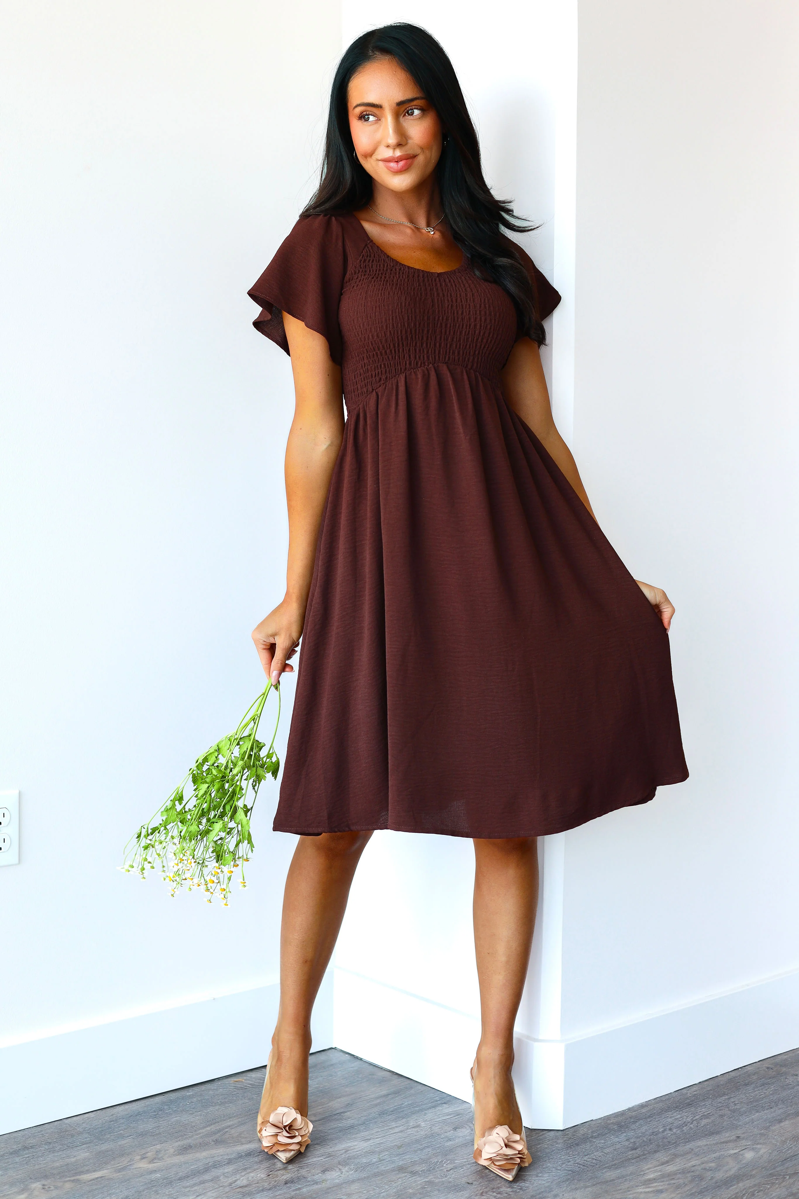 The Liv Raisin Dresses - XNAUWBI