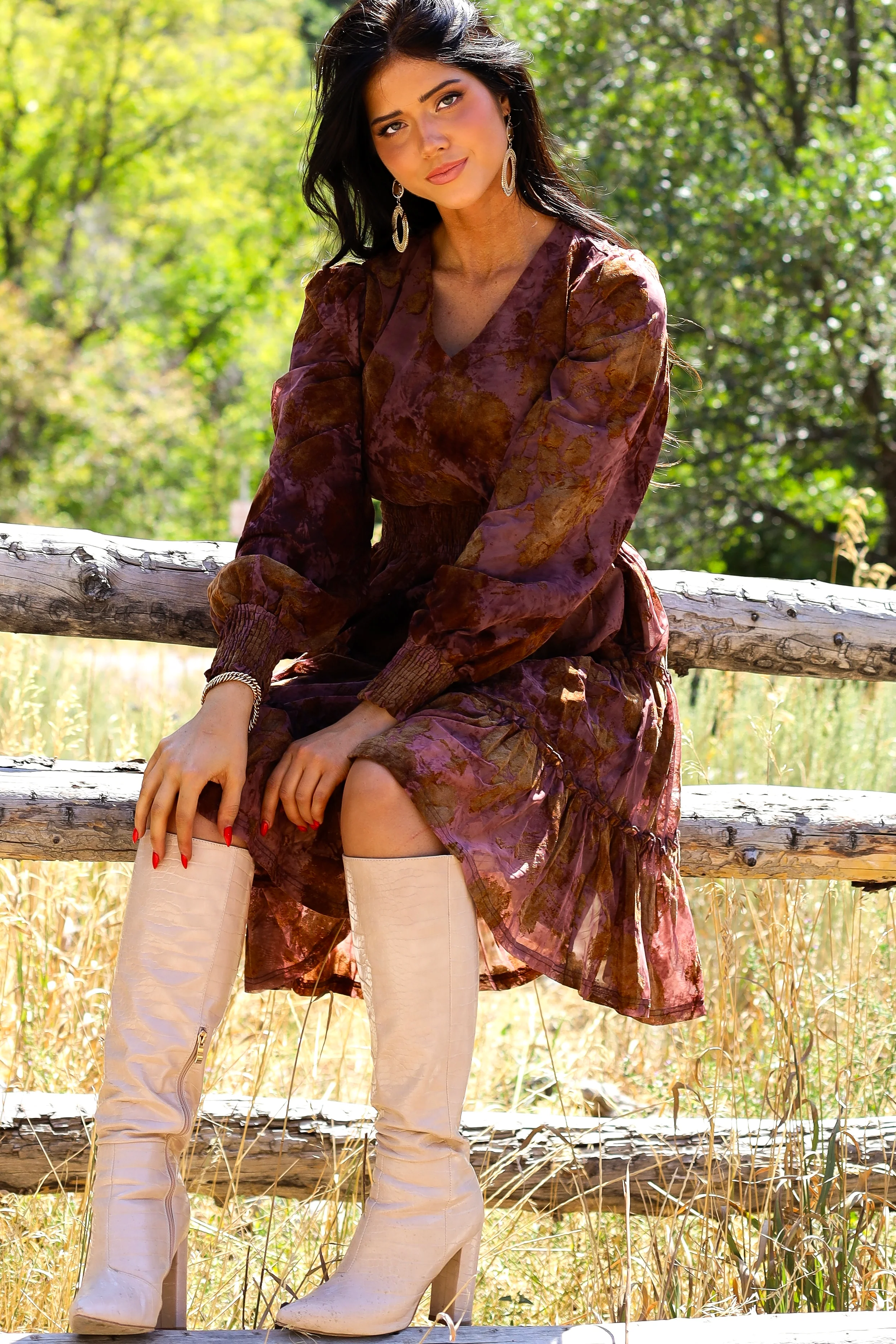 The Opal Hazel Floral Dresses - XNAUWBI