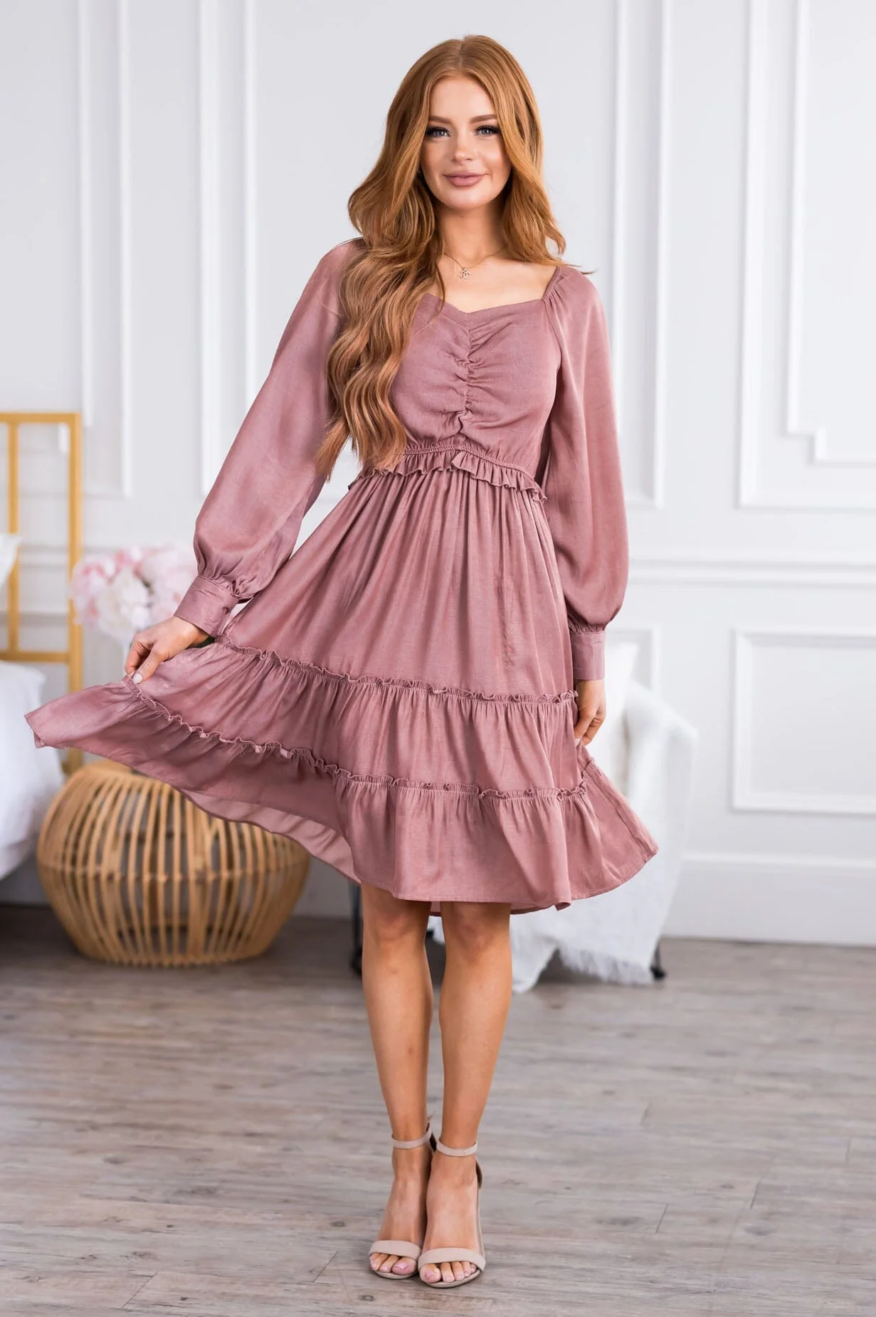 The Rhea Ginger Dresses - XNAUWBI