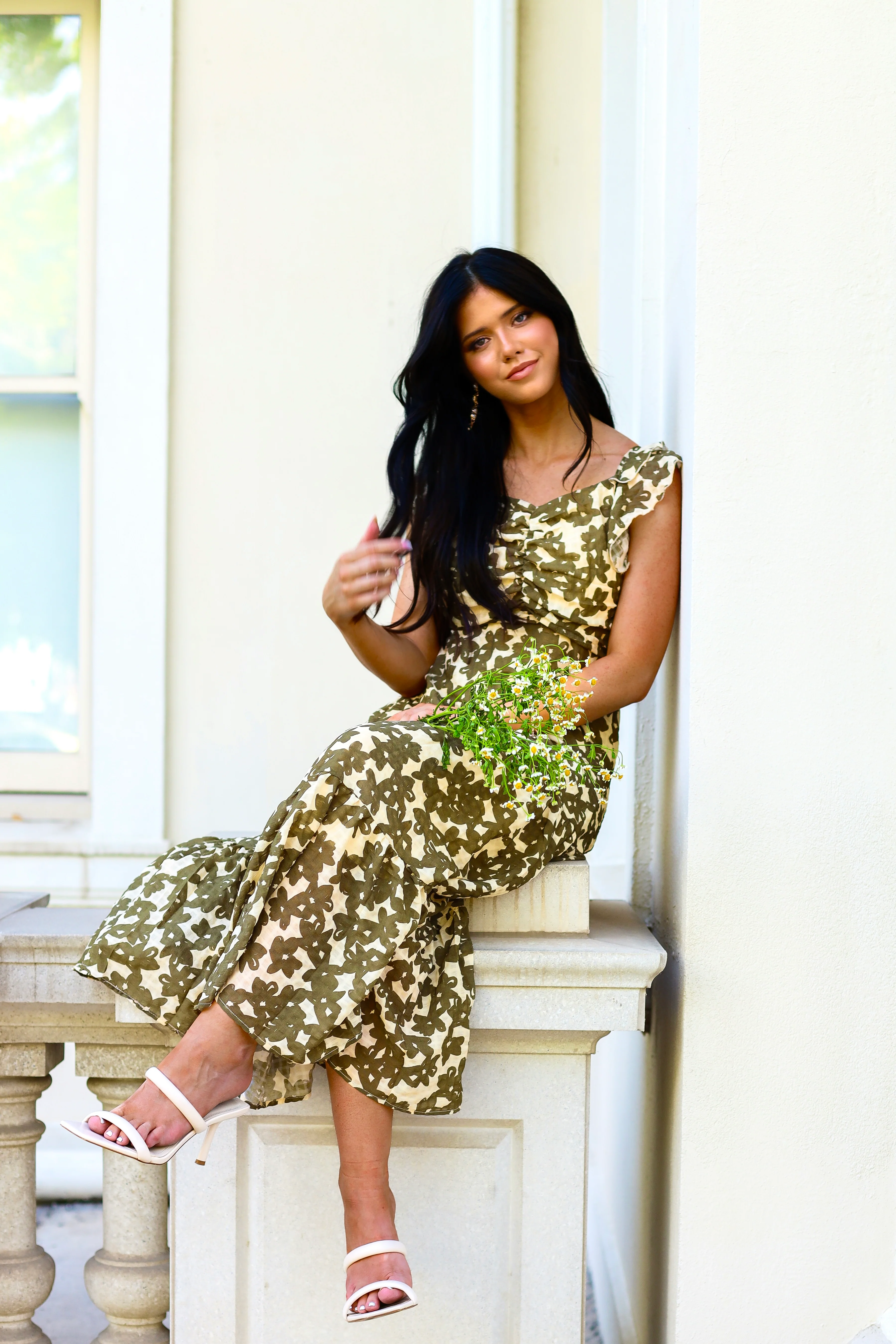 The Carrie Mossy Outline Dresses - XNAUWBI