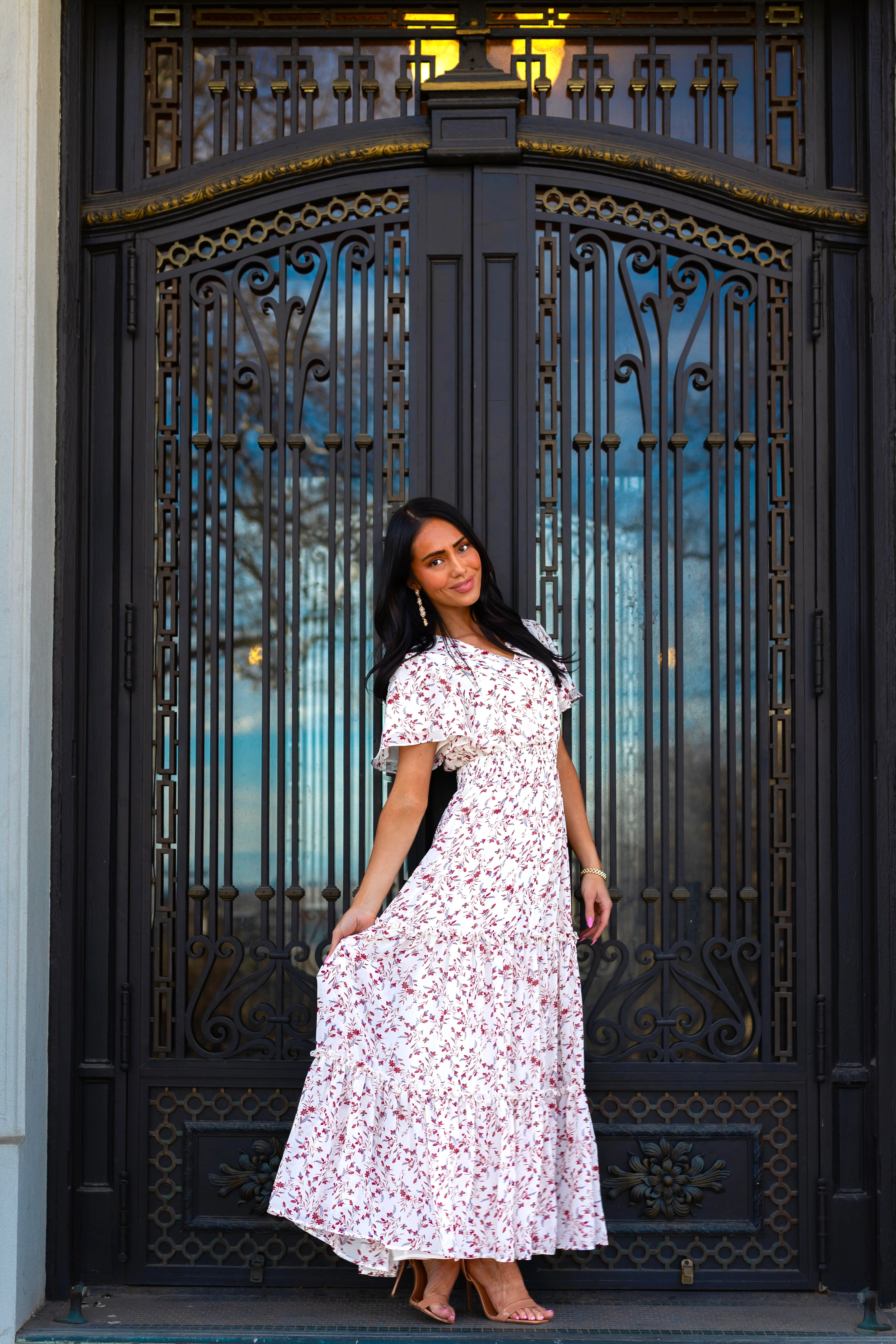 The Eden Vintage Rosewood Dresses - XNAUWBI