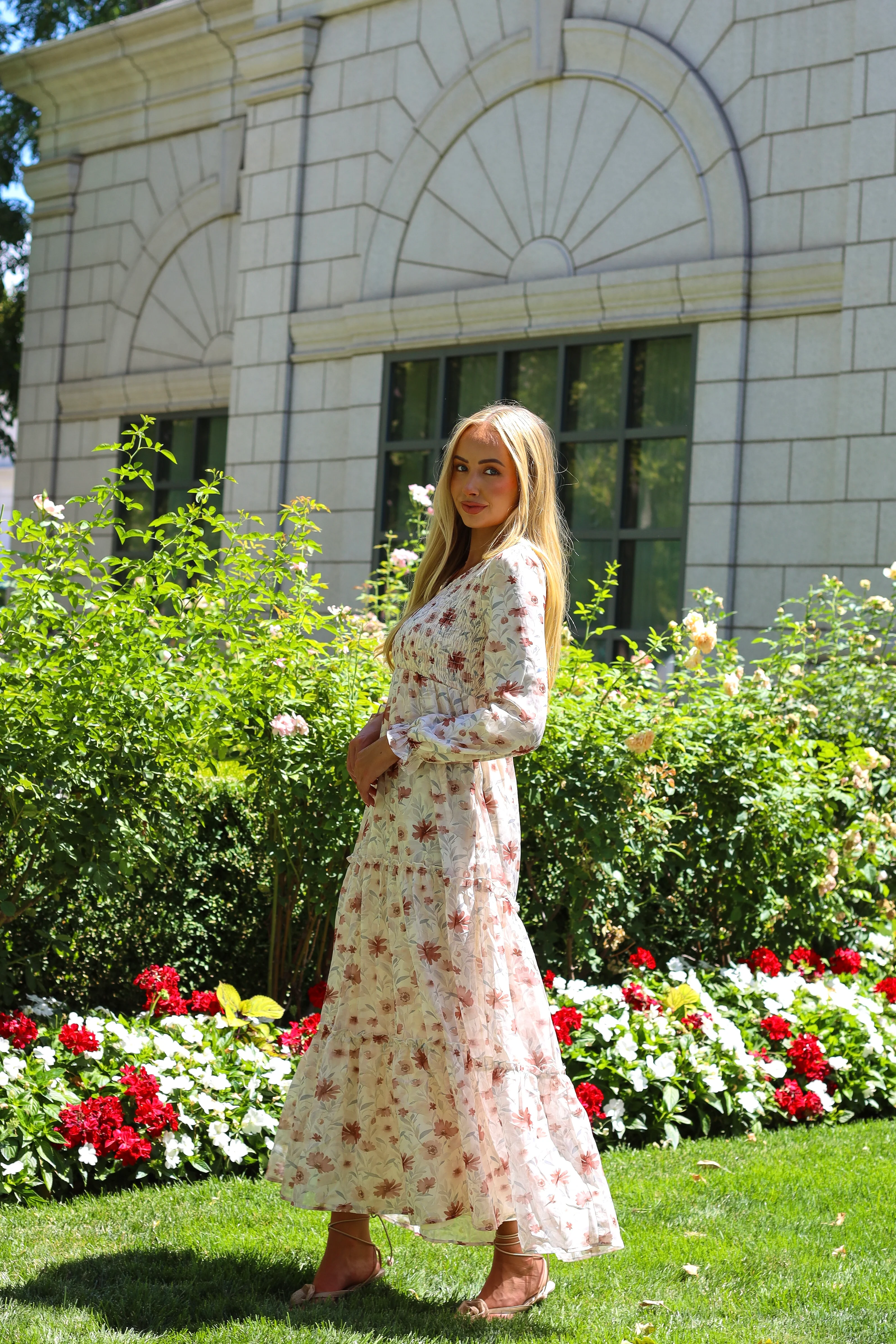 The September Burnished Bloom Dresses - XNAUWBI