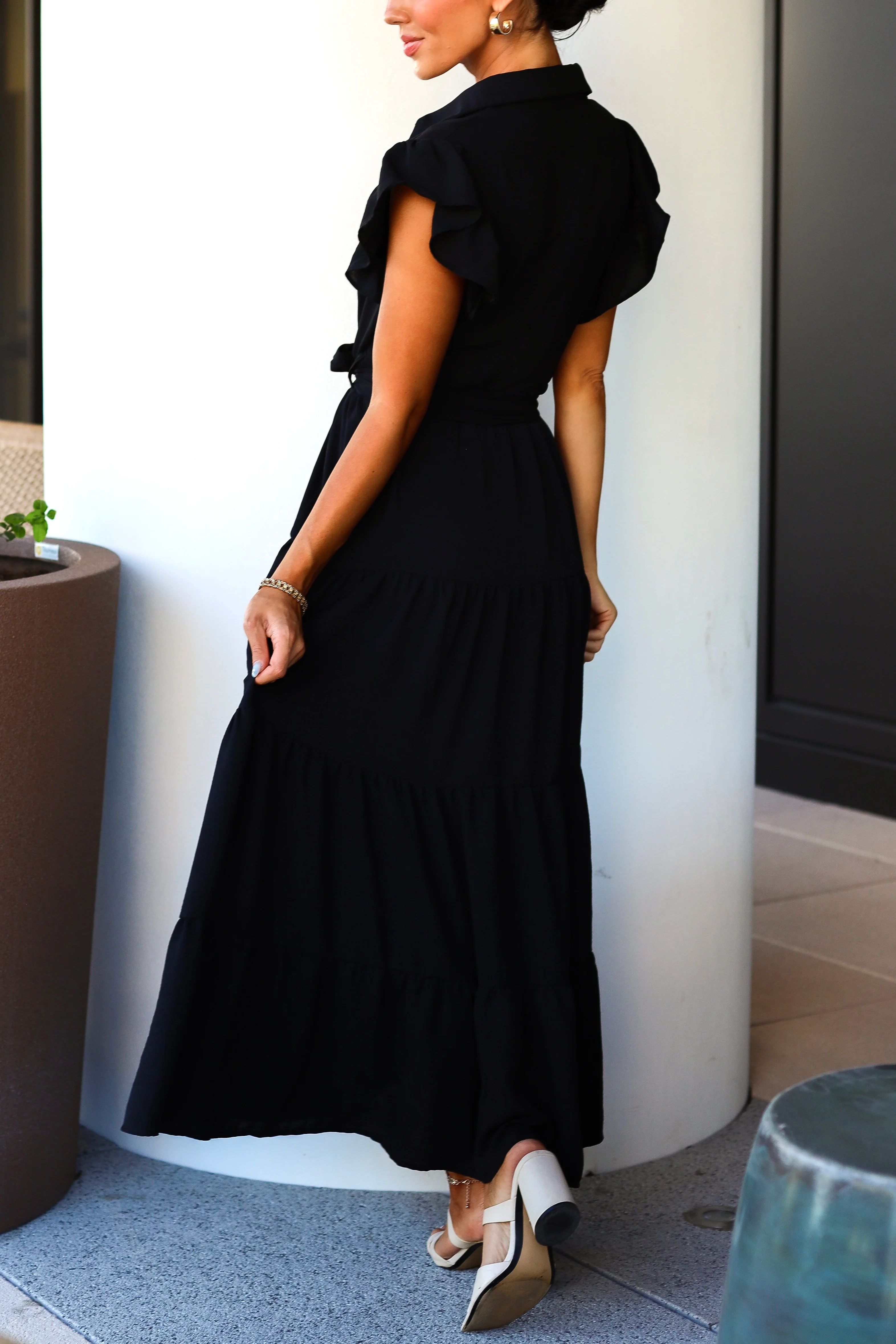 The Goldie Black Dresses - XNAUWBI