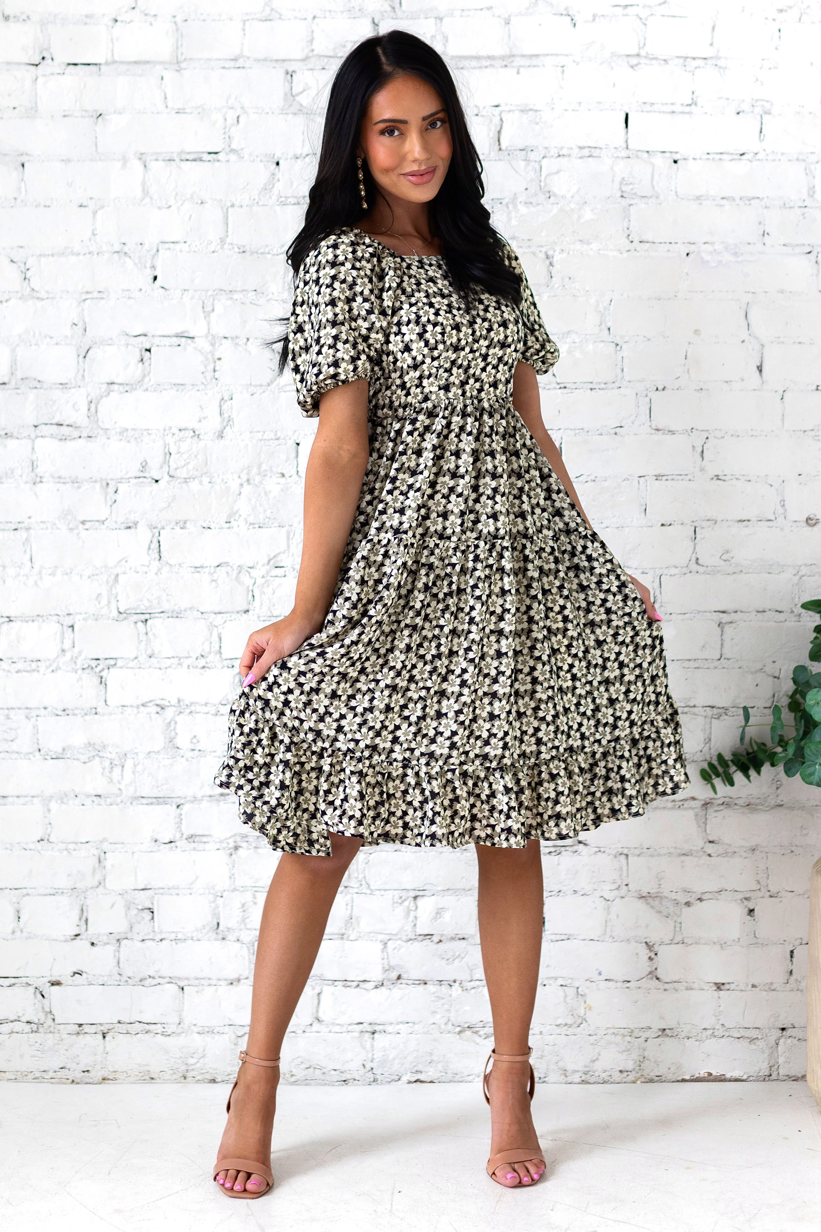 The Poppy Midnight Daisy Dresses - XNAUWBI