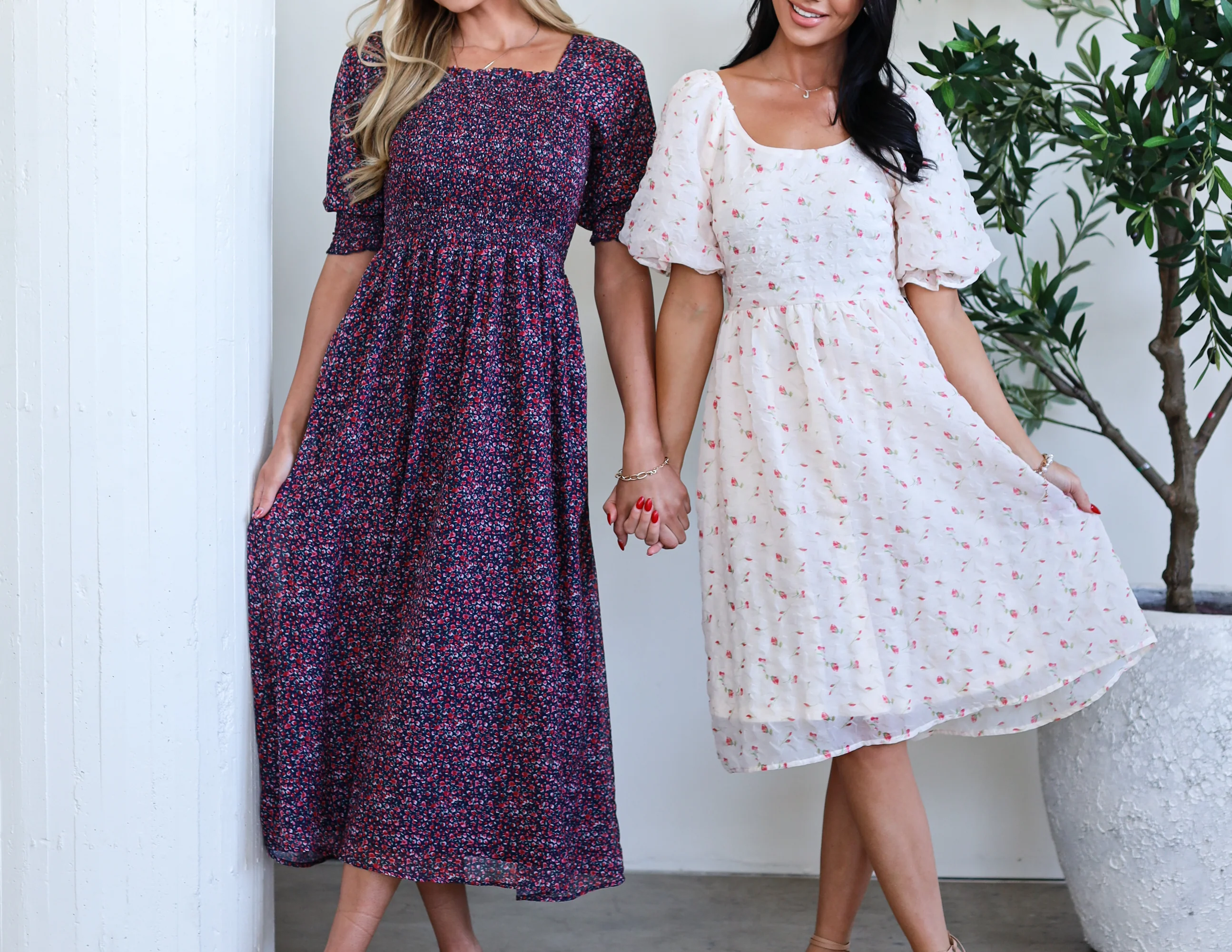 The Alta Raspberry Rose Dresses - XNAUWBI
