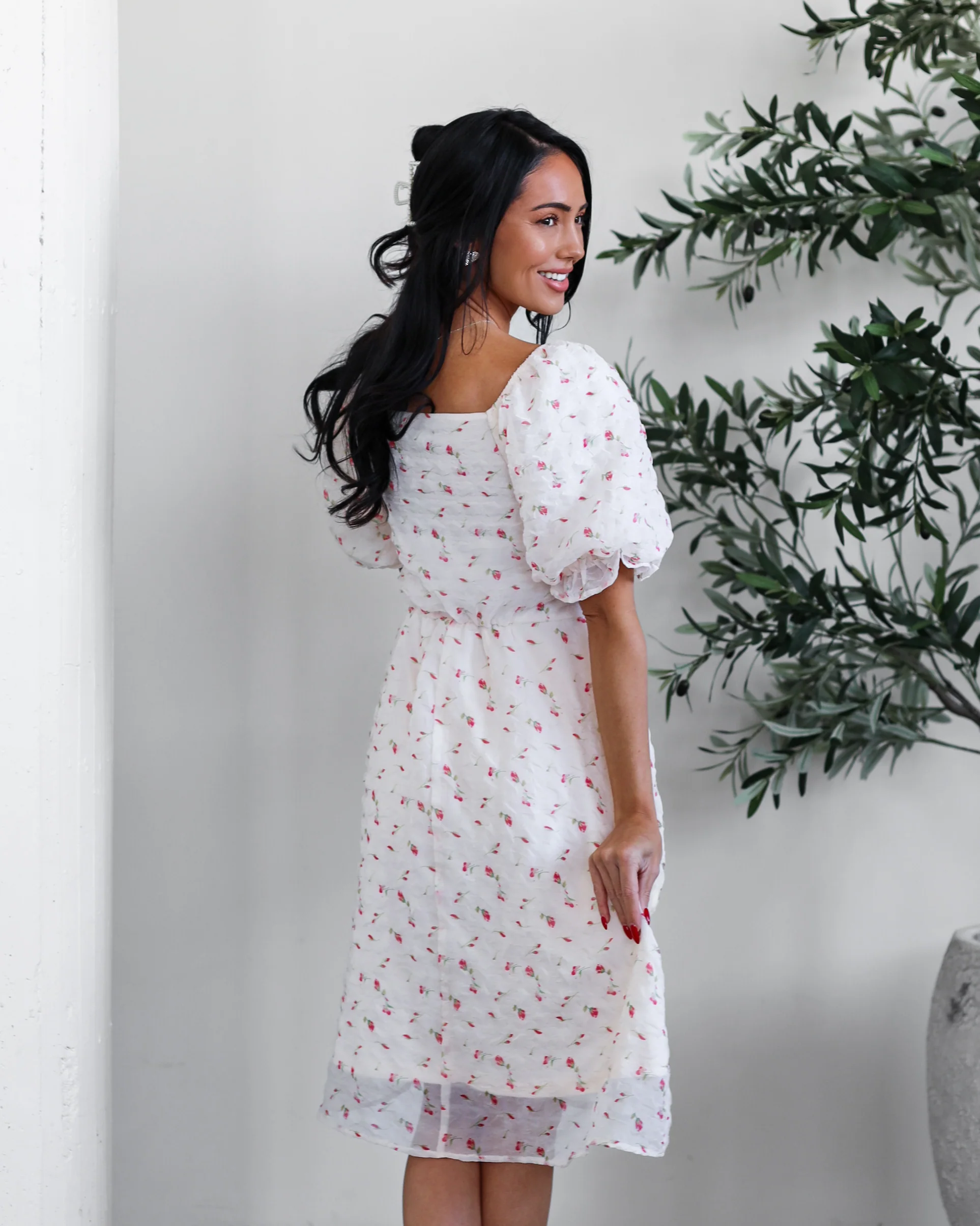 The Alta Raspberry Rose Dresses - XNAUWBI