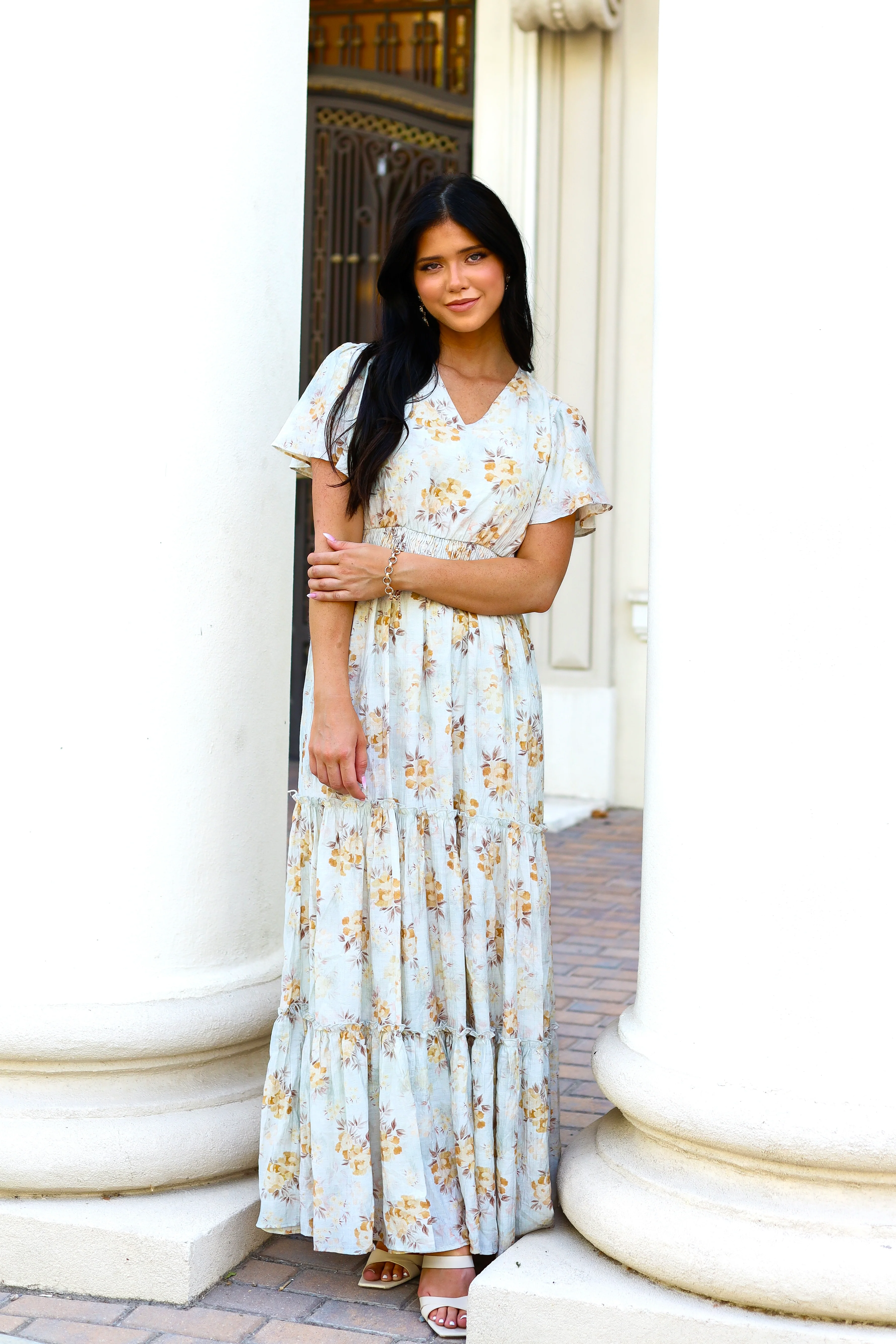 The Eden Amber Wreath Dresses - XNAUWBI