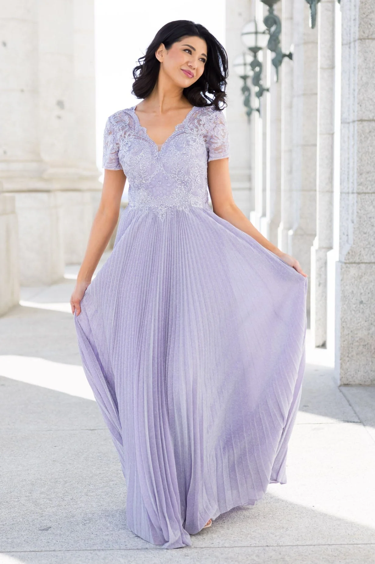 The Tiana Iris Sparkle Dresses - XNAUWBI