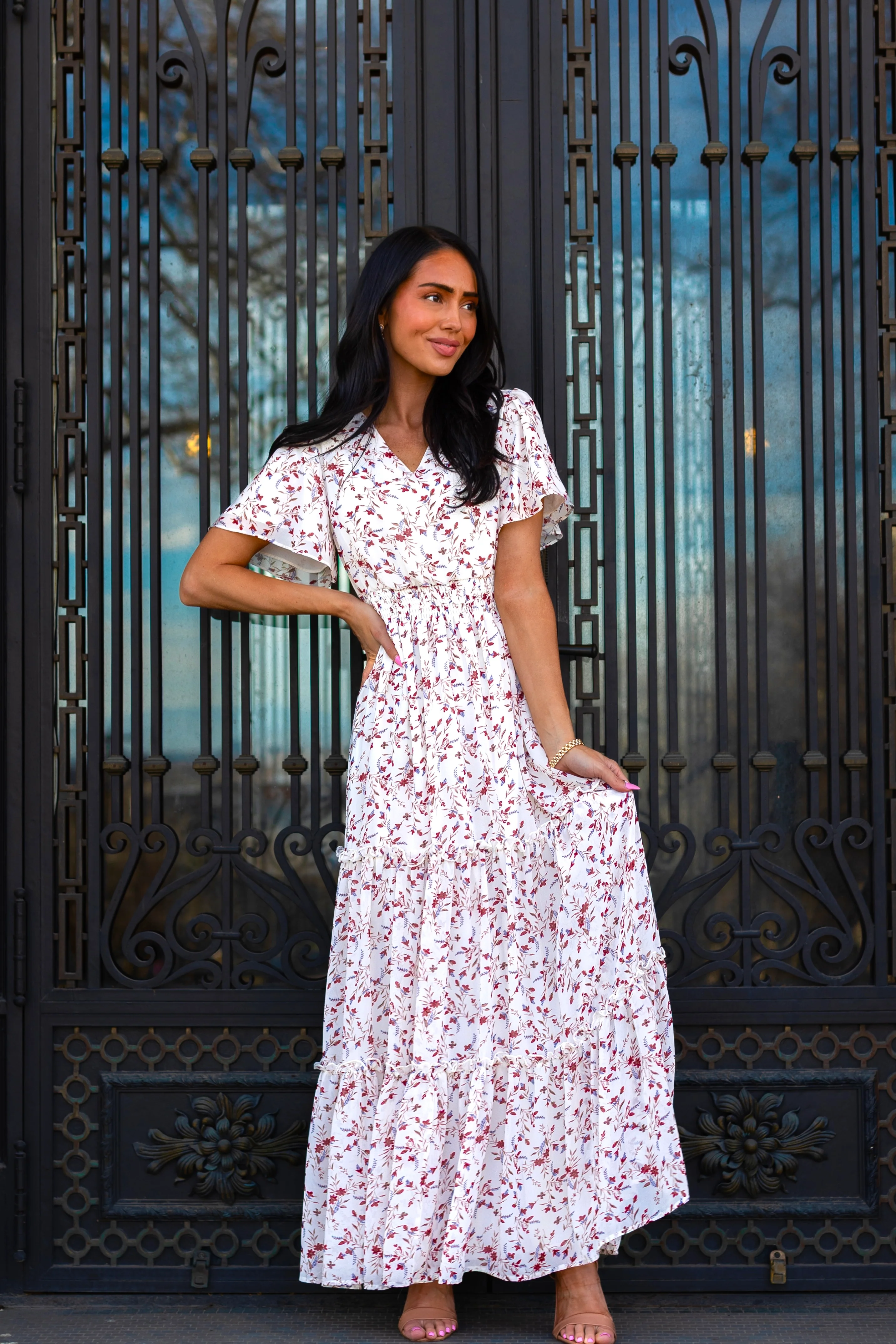 The Eden Vintage Rosewood Dresses - XNAUWBI