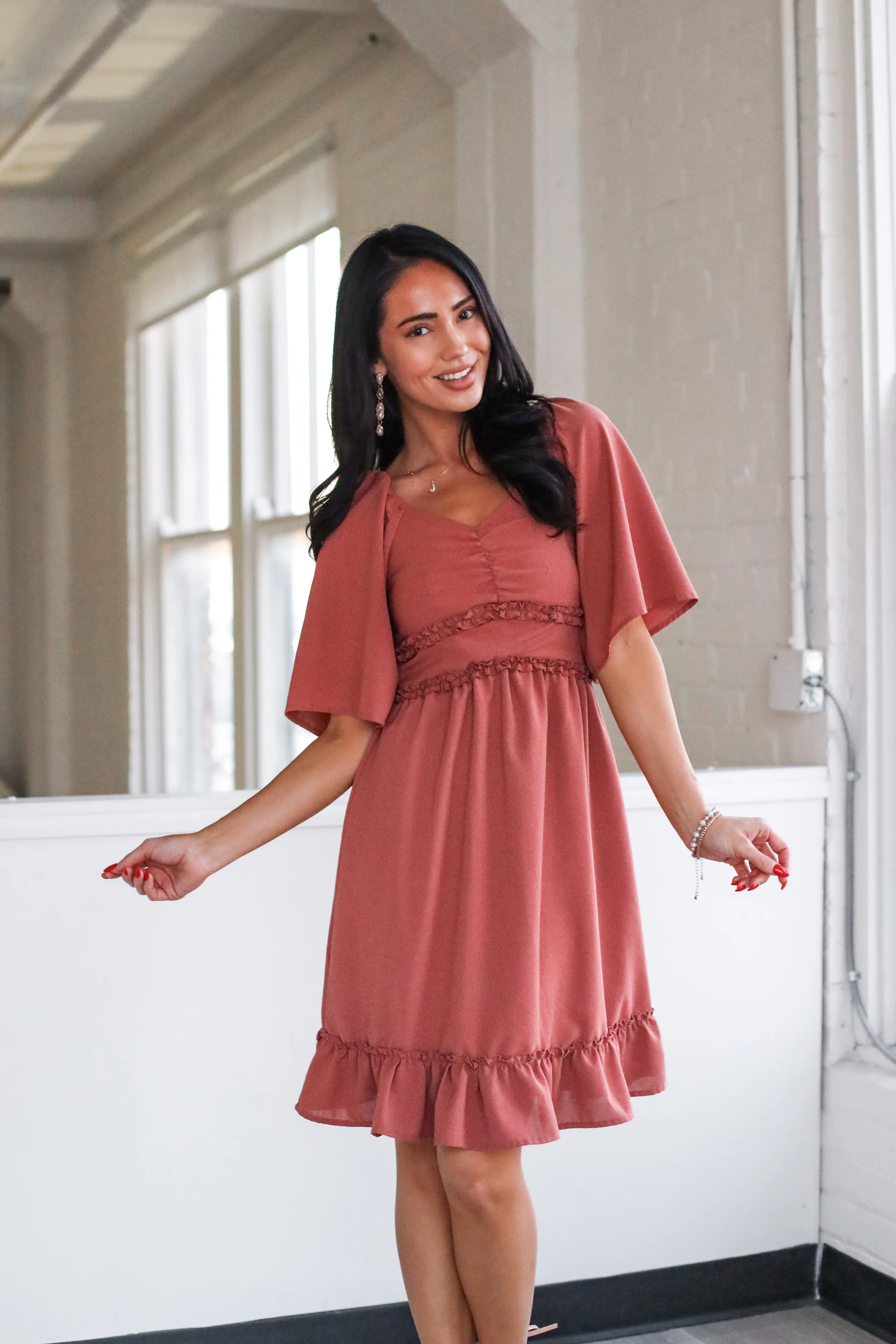 The Maya Desert Sand Dresses - XNAUWBI