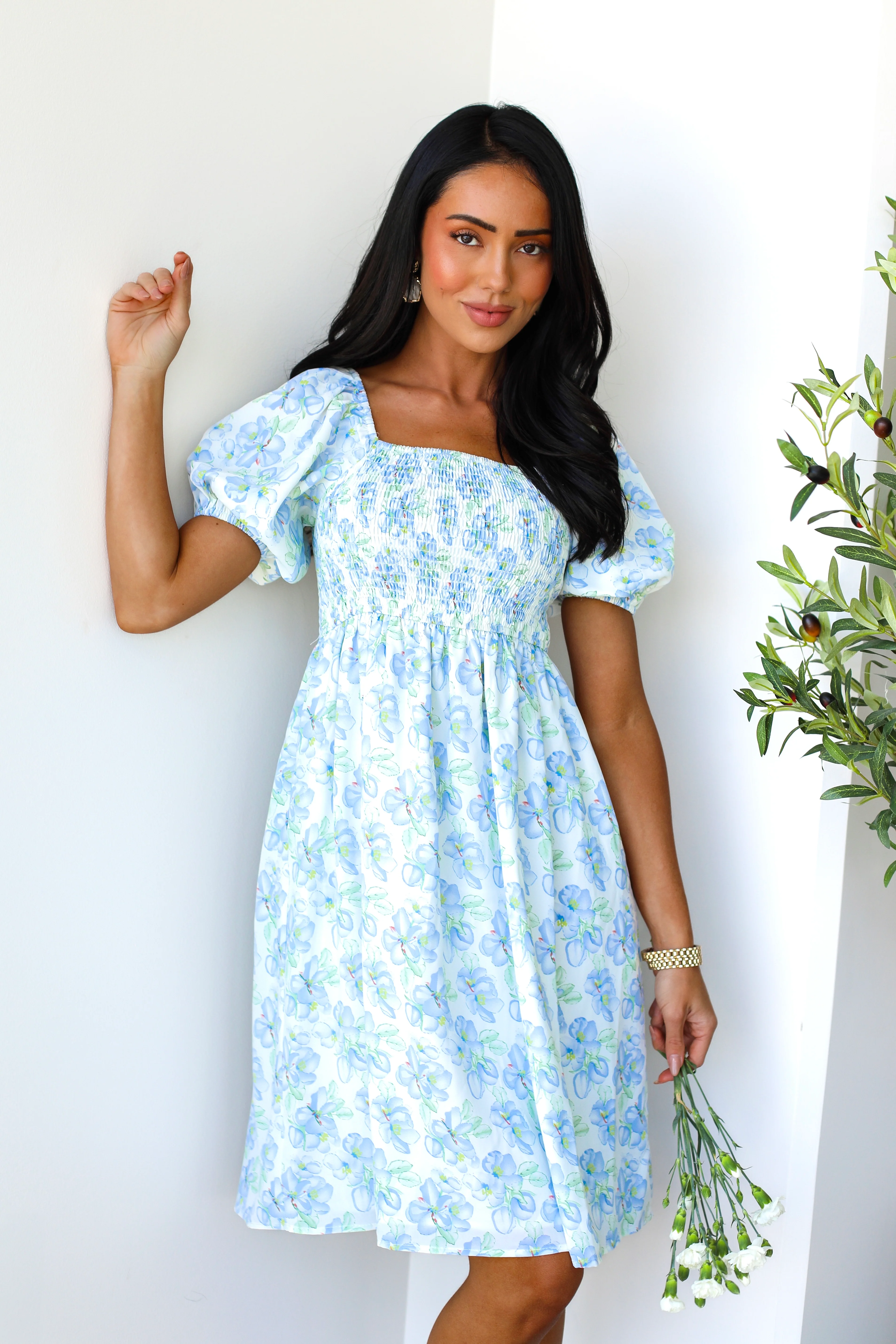 The Kimberly Blue Jay Dresses - XNAUWBI