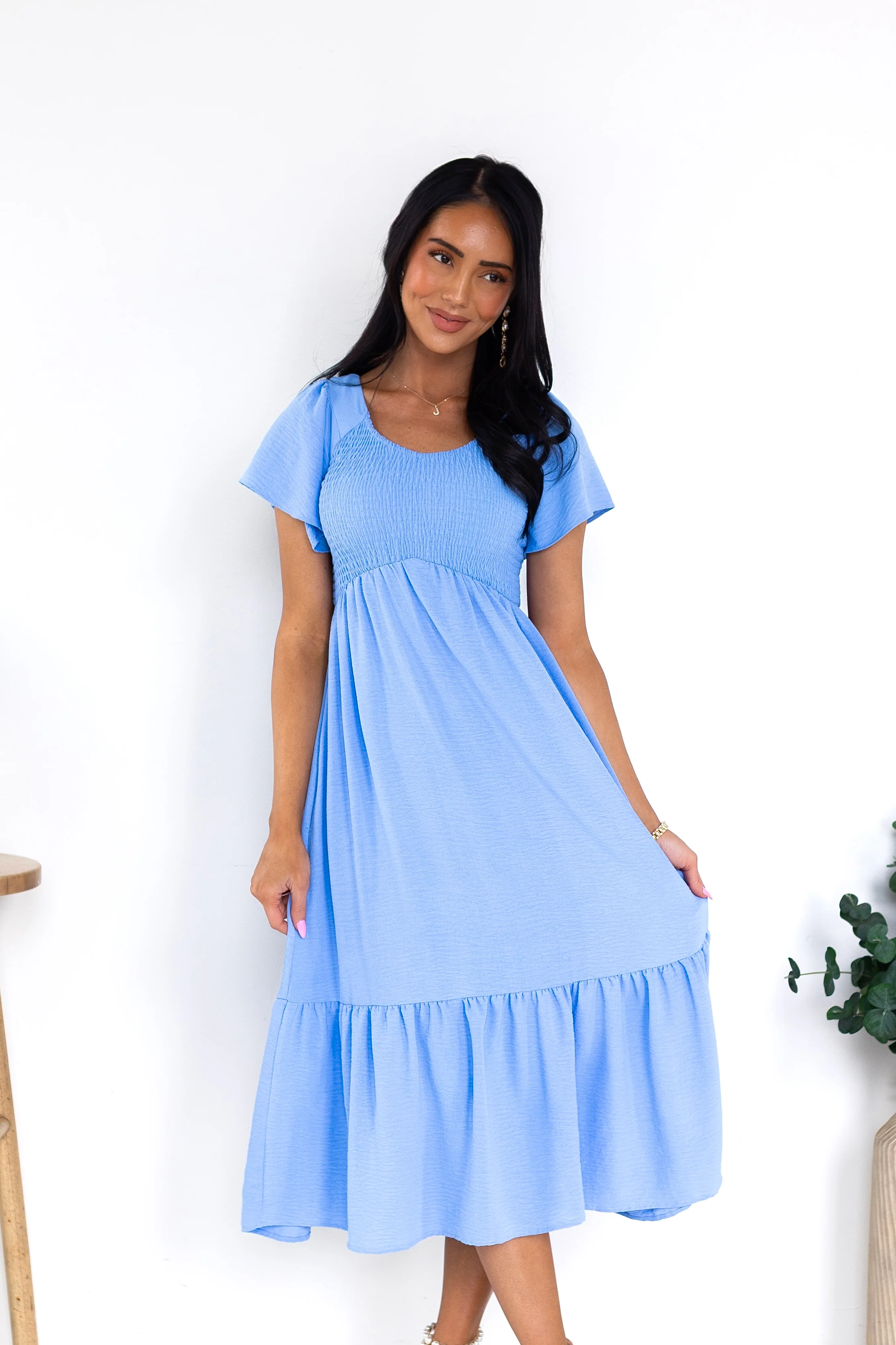 The Kendall Coastline Blue Dresses - XNAUWBI