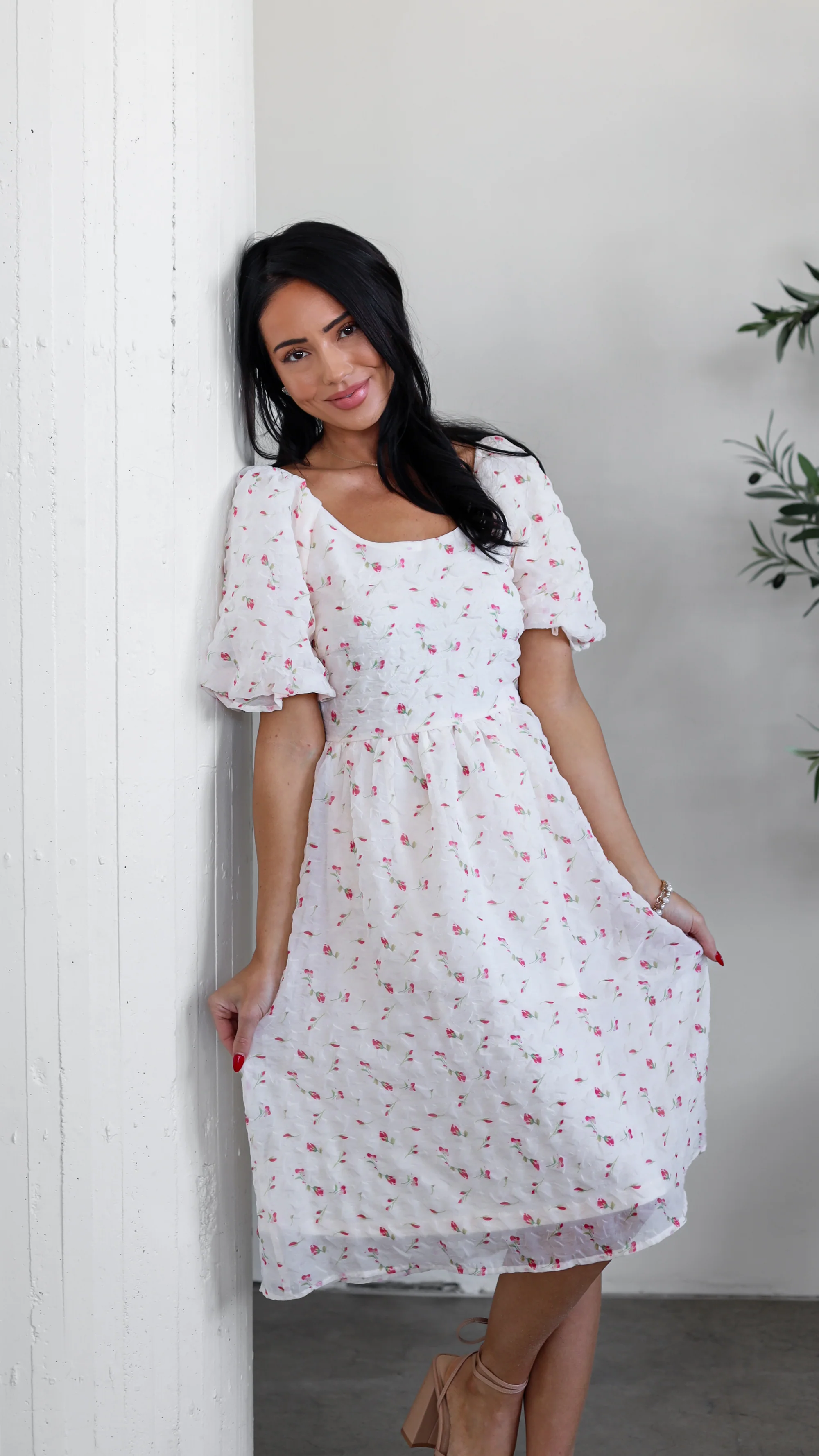 The Alta Raspberry Rose Dresses - XNAUWBI