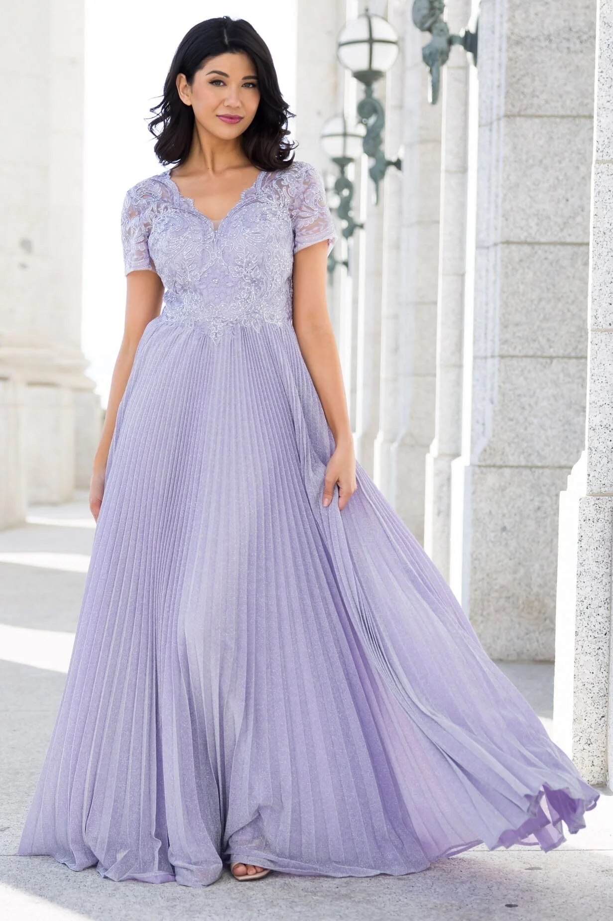 The Tiana Iris Sparkle Dresses - XNAUWBI
