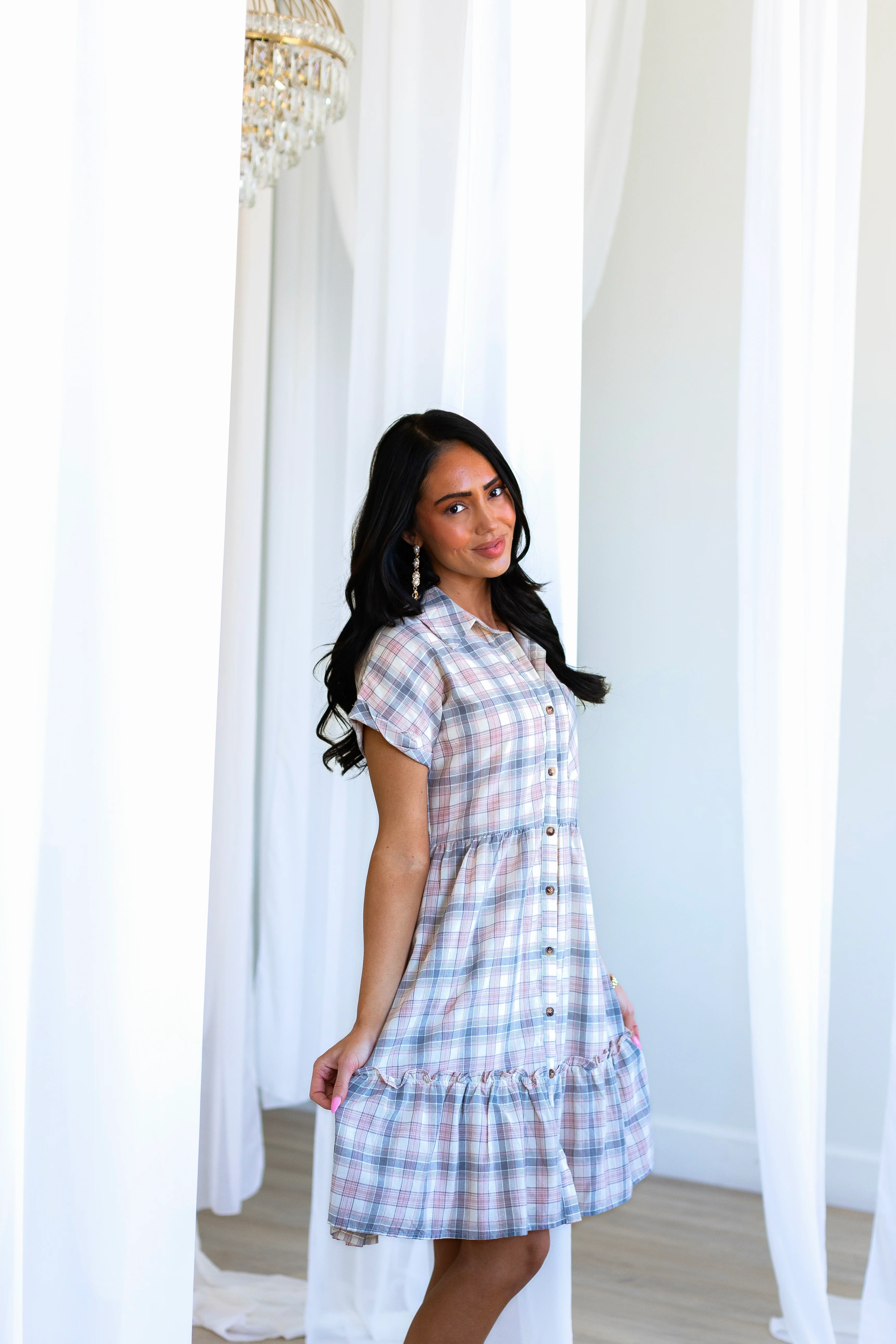 The Kendrick Plaid Parade Dresses - XNAUWBI