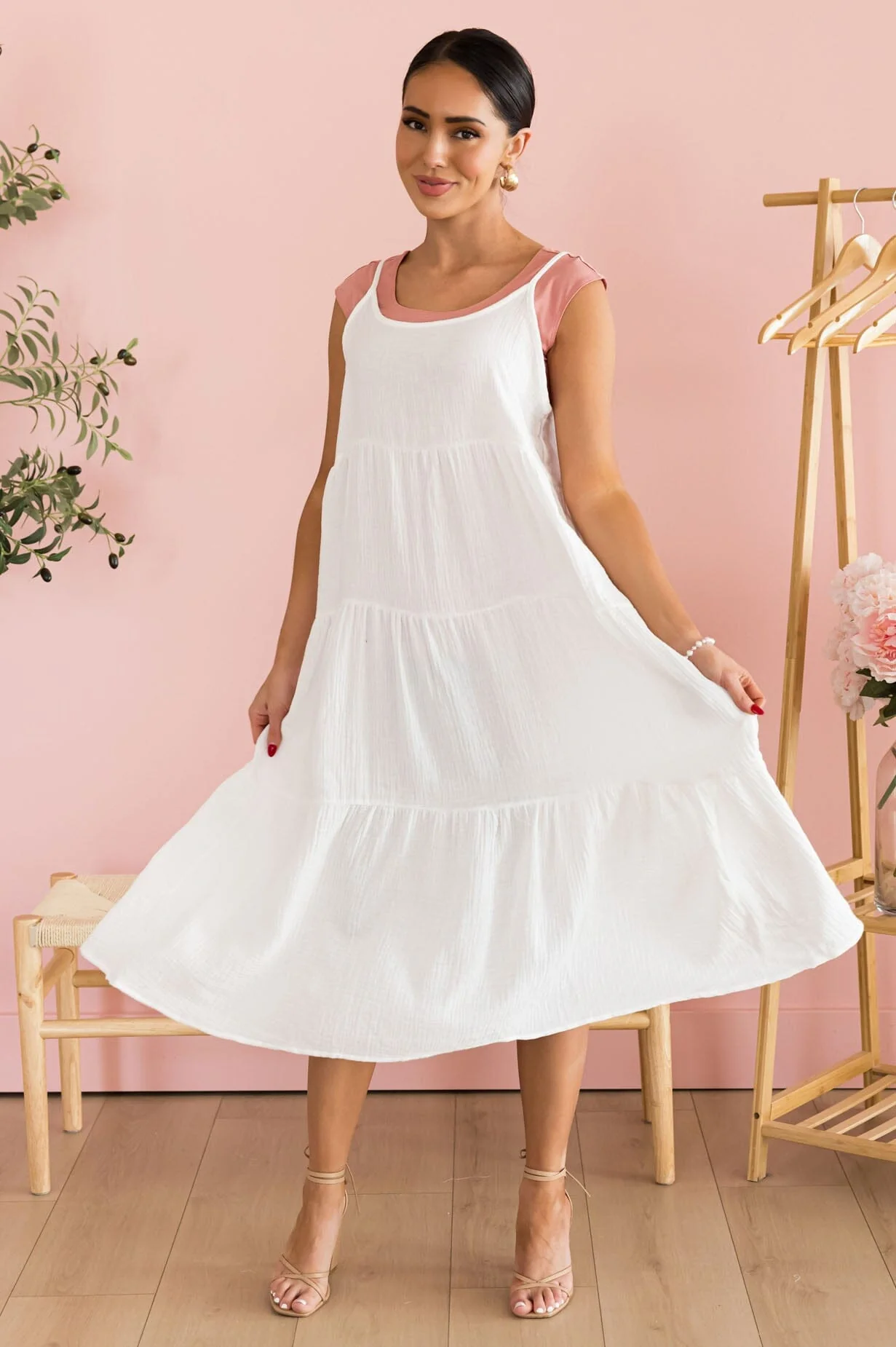 The Loranna White Dresses - XNAUWBI